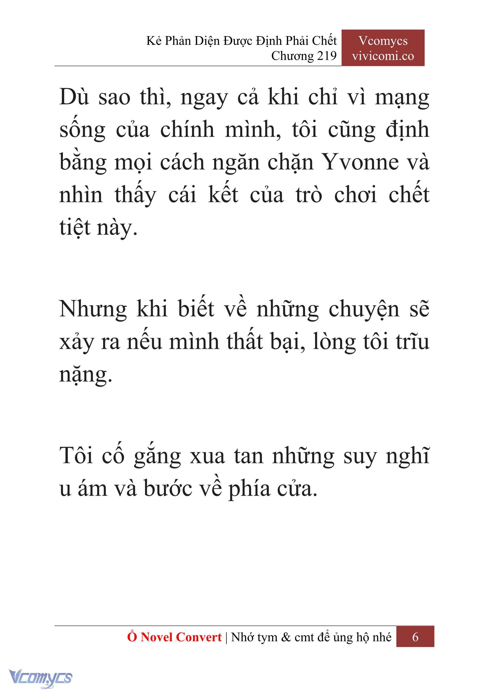 [Novel] Kẻ Phản Diện Được Định Phải Chết Chap 219 - Trang 2