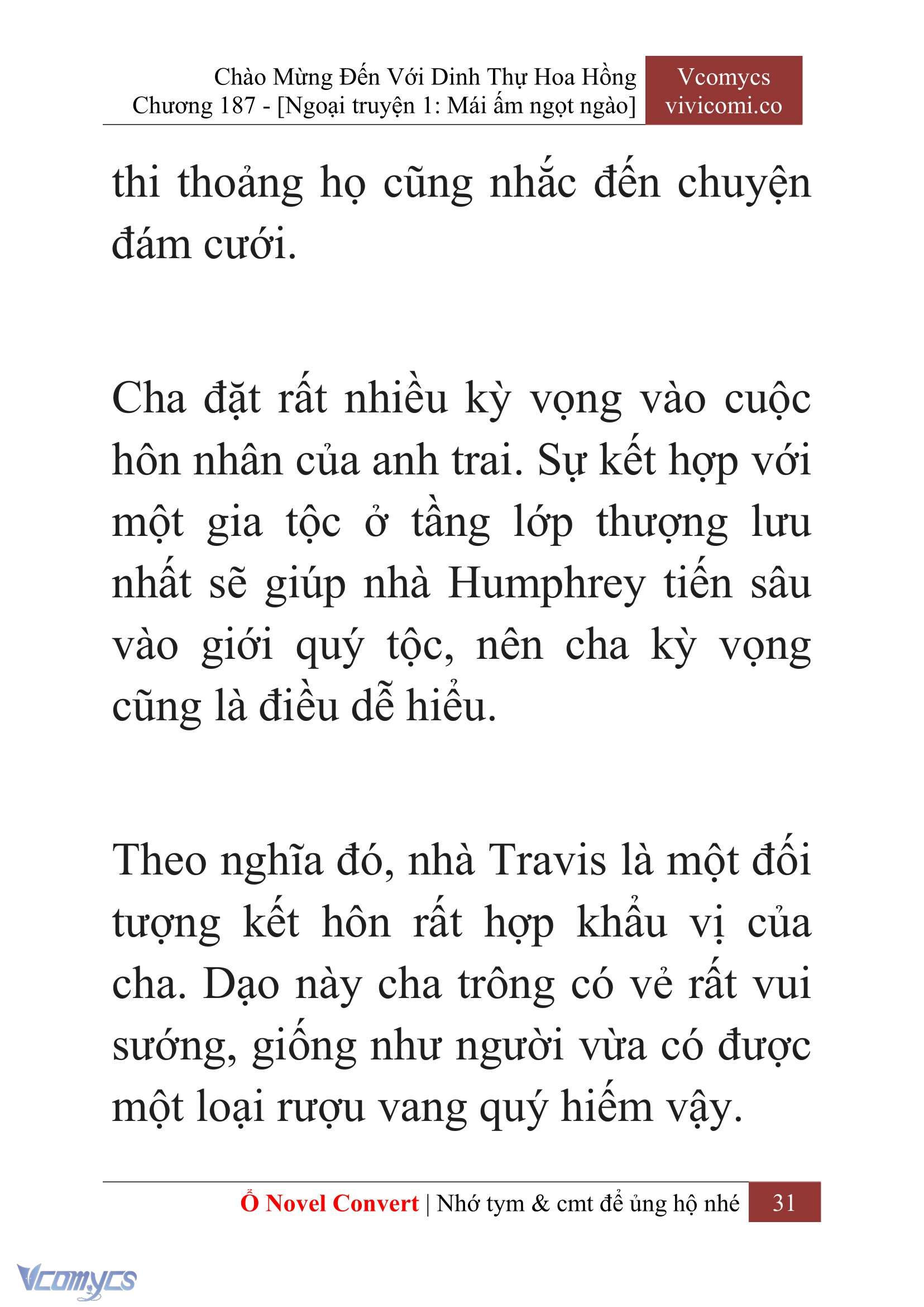 [Novel] Chào Mừng Đến Với Dinh Thự Hoa Hồng Chap 187 - Trang 2