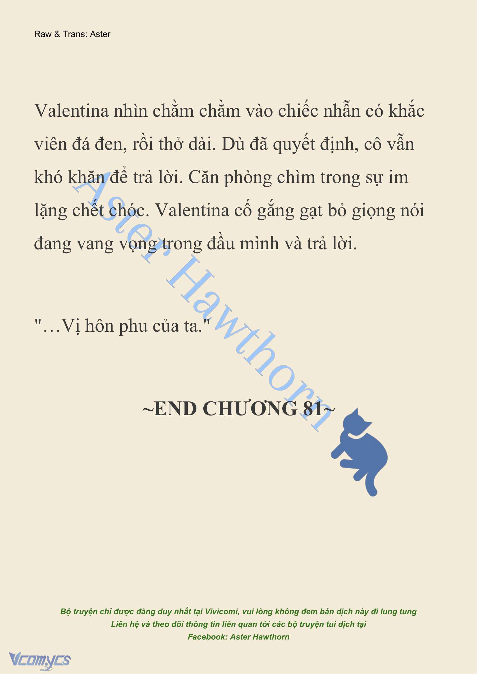 [NOVEL] Thiên Đường Của Valentina Chap 81 - Trang 2
