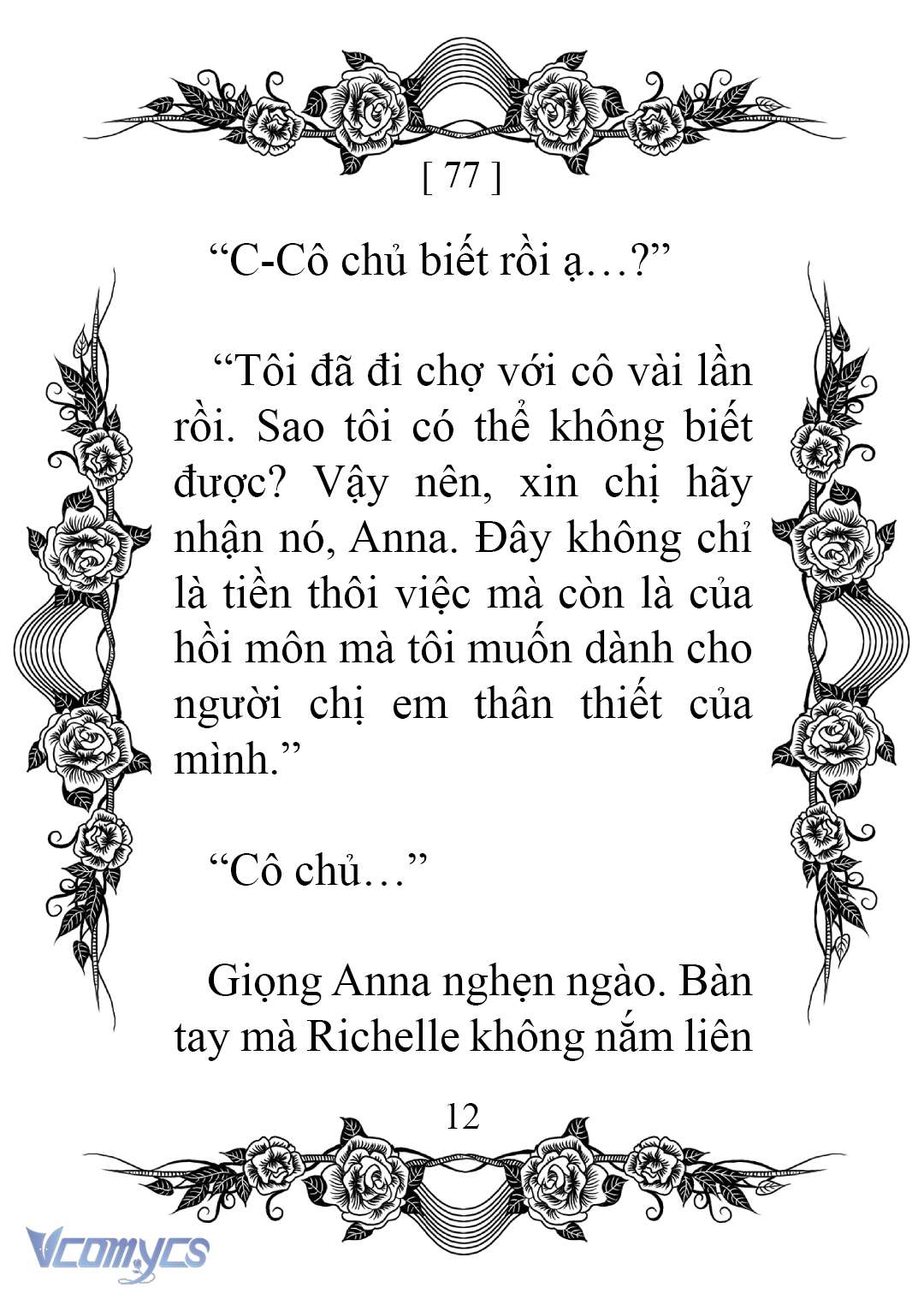 [Novel] Chào Mừng Đến Với Dinh Thự Hoa Hồng Chap 77 - Trang 2