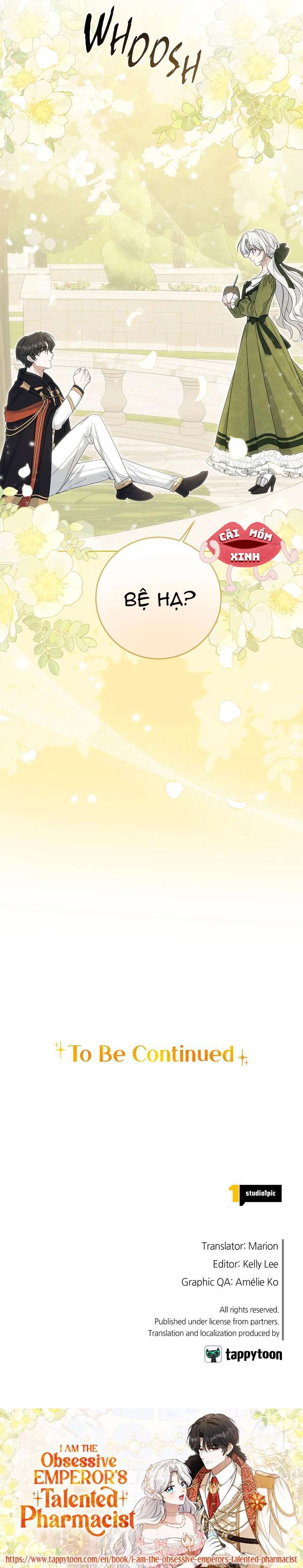 Nữ Dược Sư Của Vị Hoàng Đế Si Tình Chap 12 - Trang 2