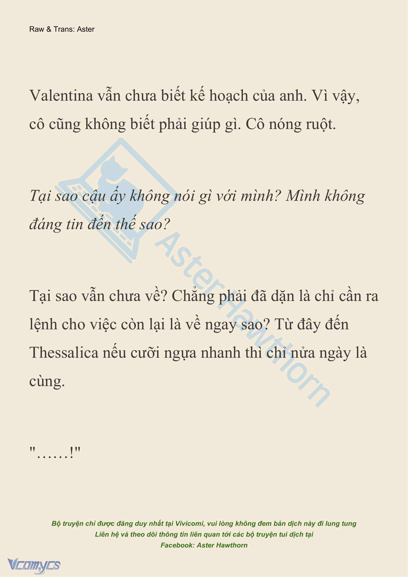 [NOVEL] Thiên Đường Của Valentina Chap 176 - Trang 2