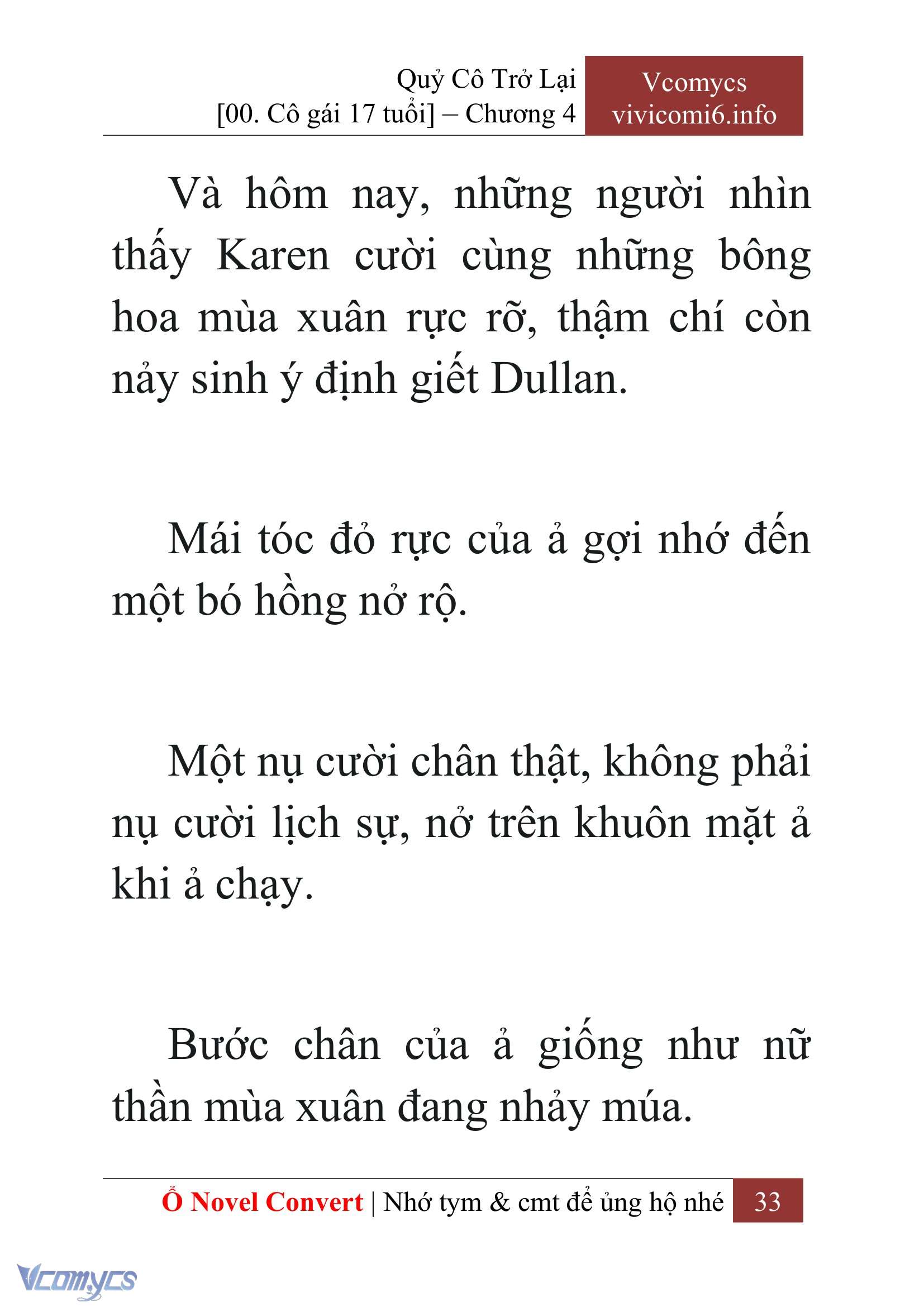 [Novel] Quý Cô Trở Lại Chap 4 - Trang 2