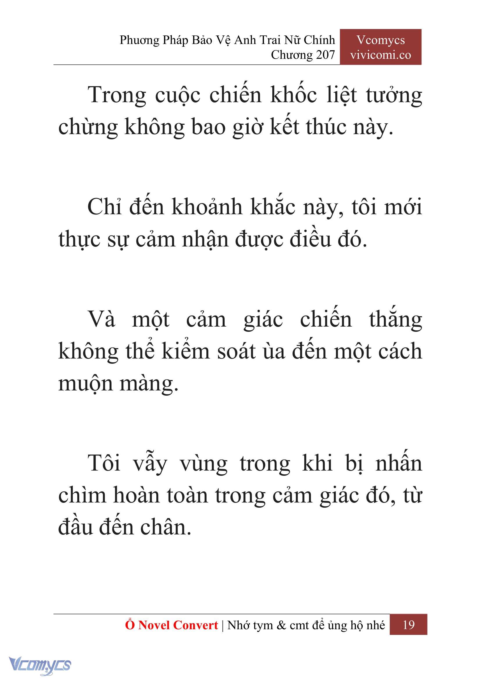 [Novel] Phương Pháp Bảo Vệ Anh Trai Nữ Chính Chap 207 - Trang 2