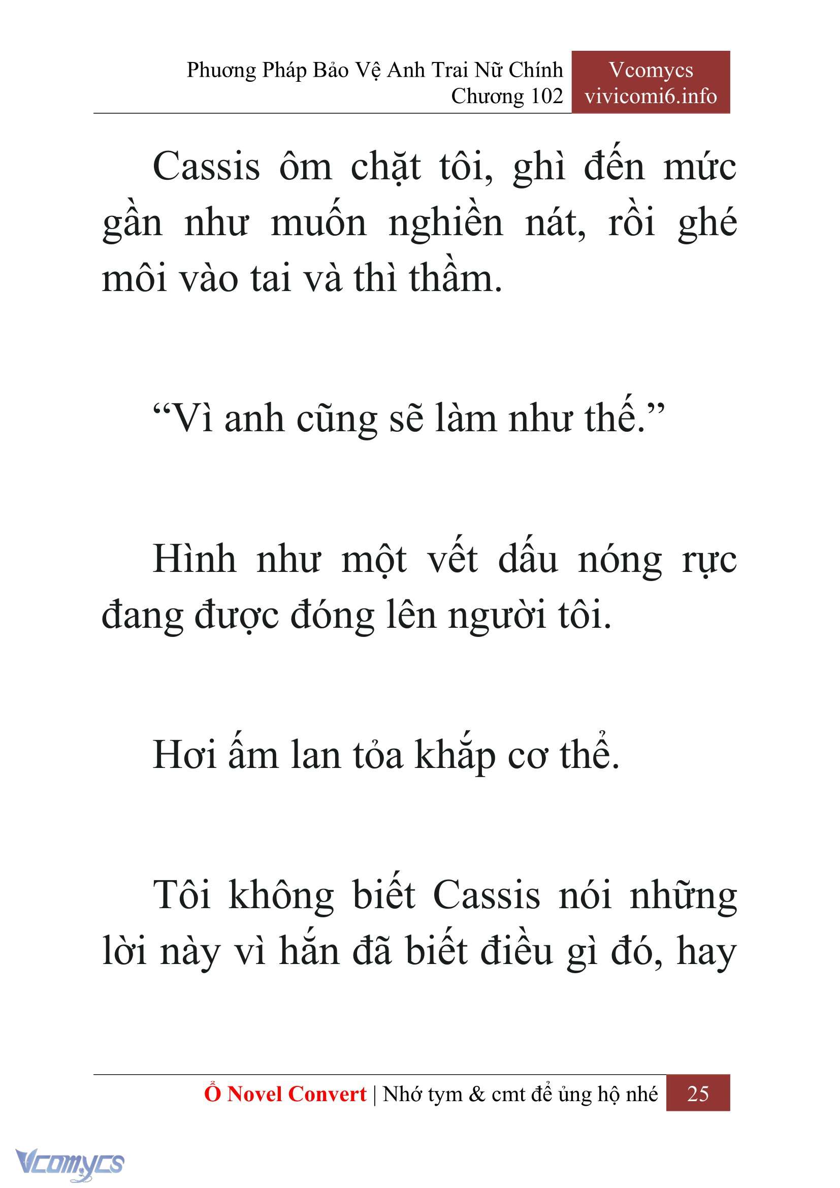 [Novel] Phương Pháp Bảo Vệ Anh Trai Nữ Chính Chap 102 - Trang 2