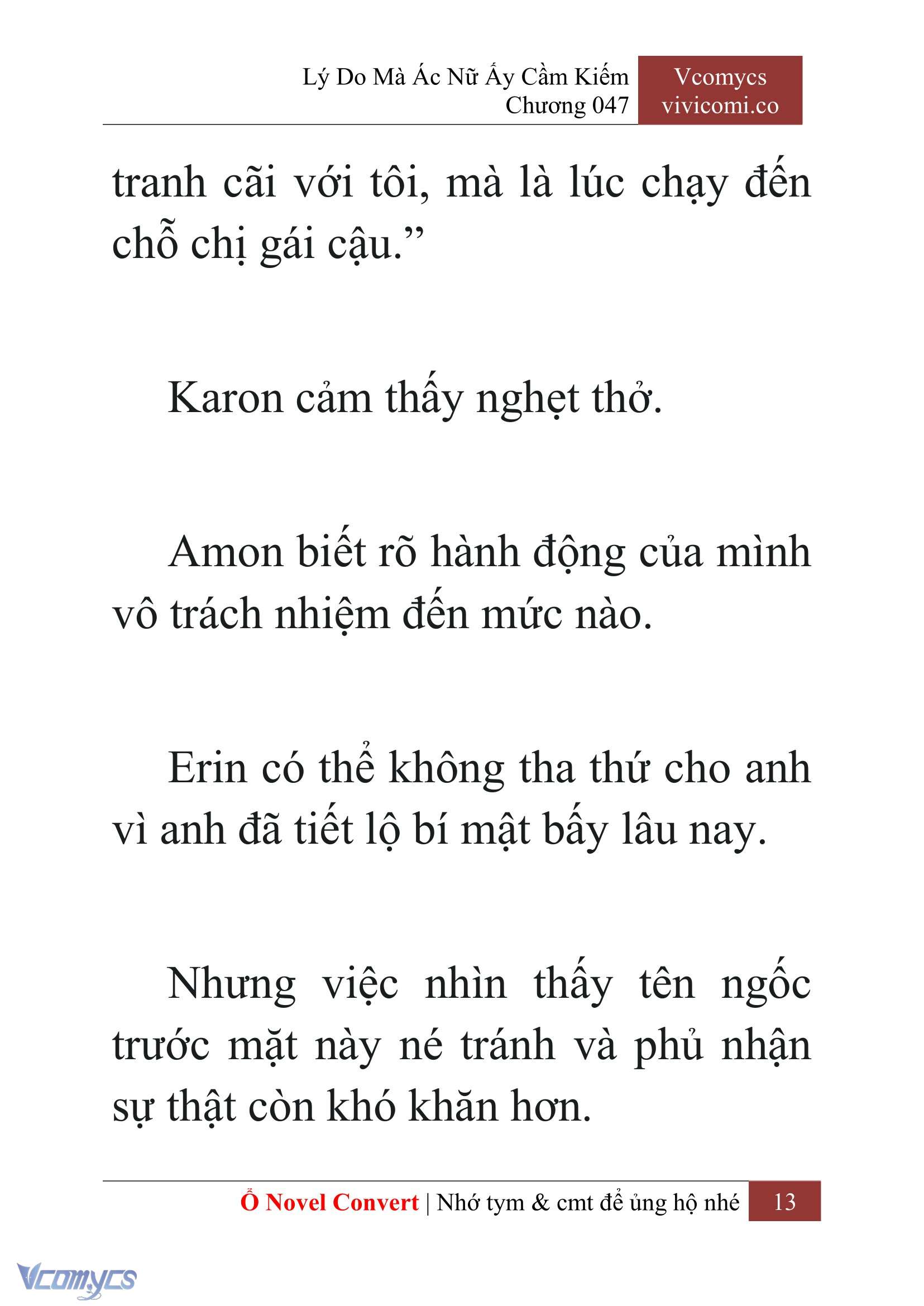 [Novel] Lý Do Mà Ác Nữ Ấy Cầm Kiếm Chap 47 - Trang 2