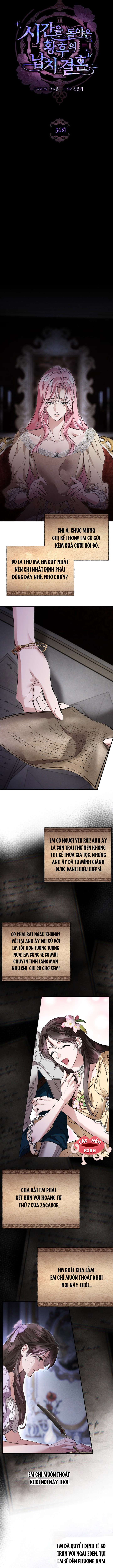 Cuộc Hôn Nhân Bị Bắt Cóc Xuyên Thời Gian Của Hoàng Hậu Chap 36 - Trang 2
