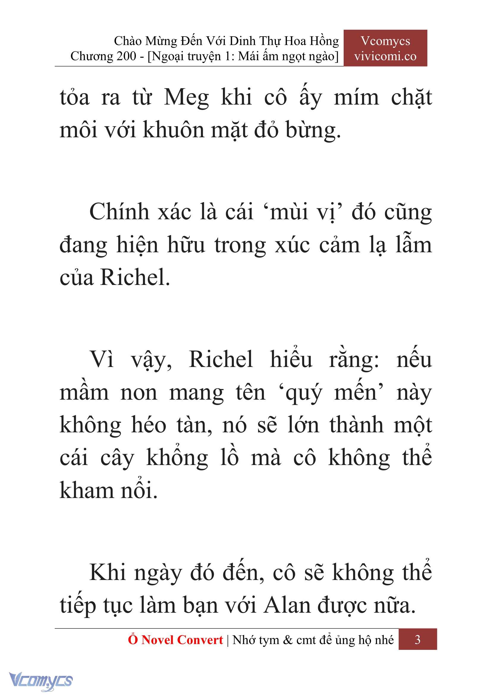 [Novel] Chào Mừng Đến Với Dinh Thự Hoa Hồng Chap 200 - Trang 2