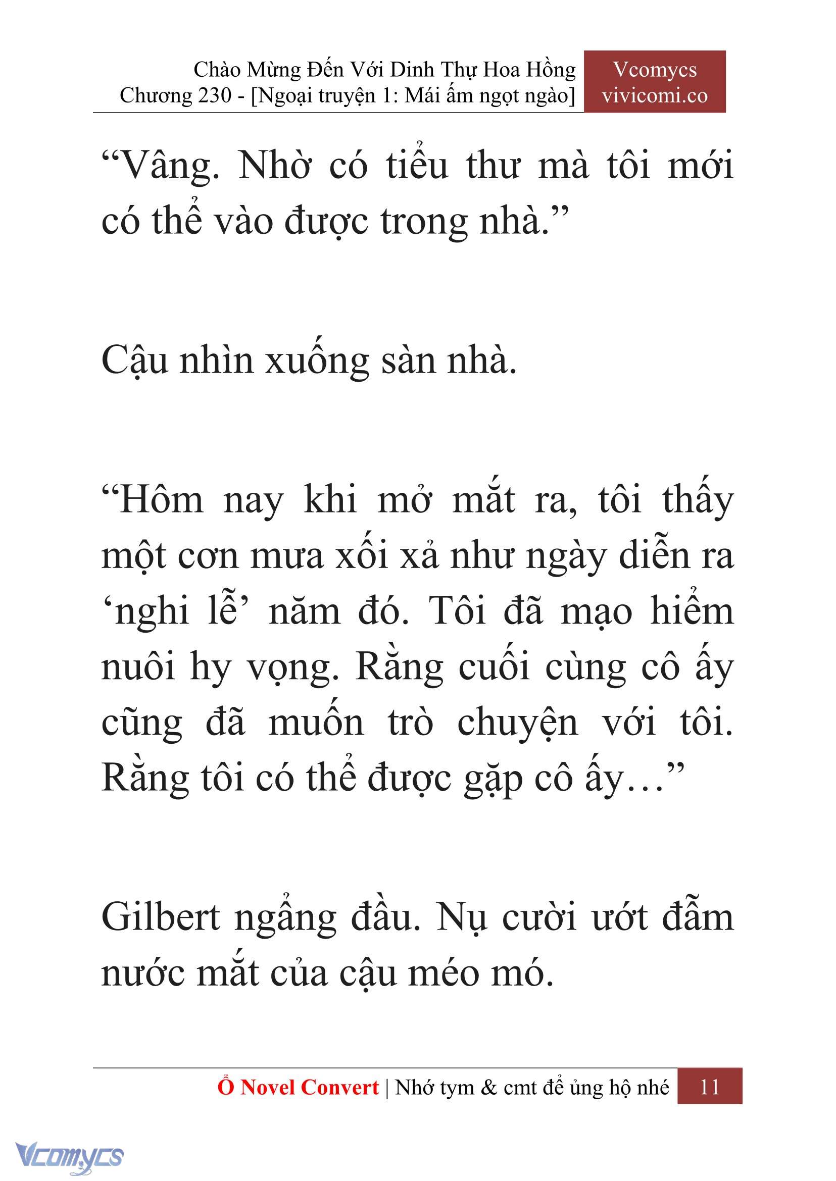 [Novel] Chào Mừng Đến Với Dinh Thự Hoa Hồng Chap 230 - Trang 2