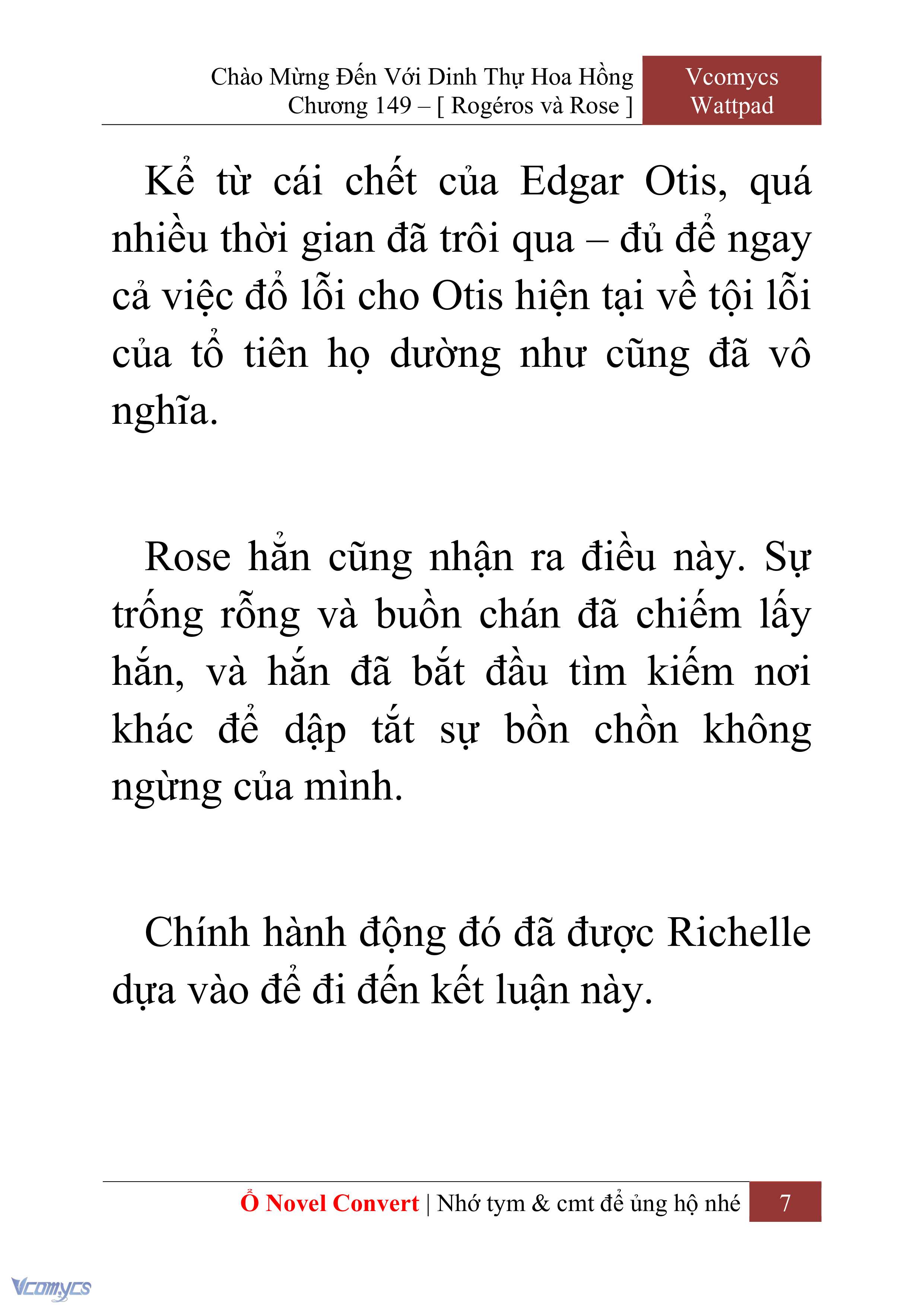 [Novel] Chào Mừng Đến Với Dinh Thự Hoa Hồng Chap 149 - Trang 2