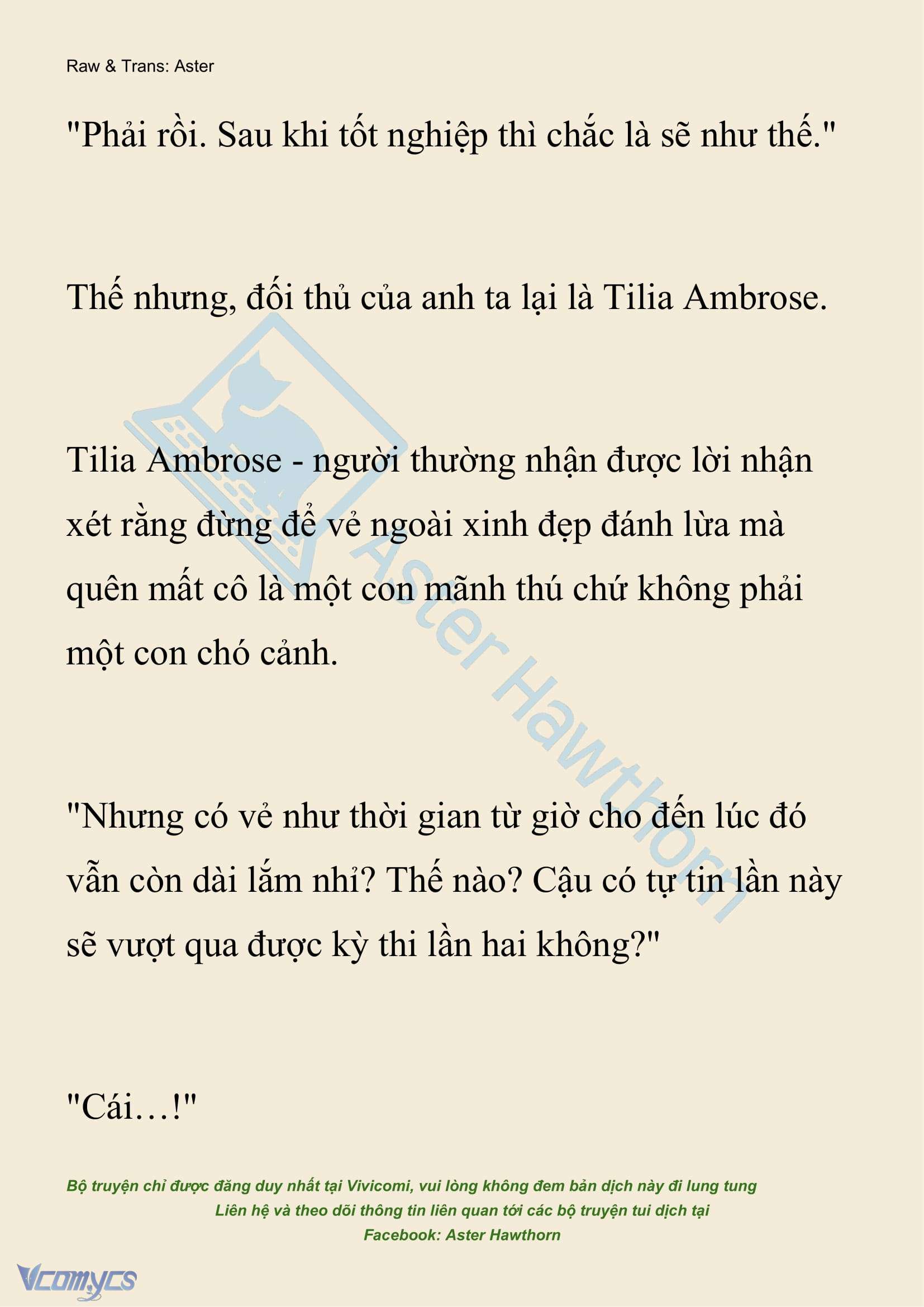 [NOVEL] Hồ Điệp Nuốt Chửng Sương Mù Chap 3 - Trang 2