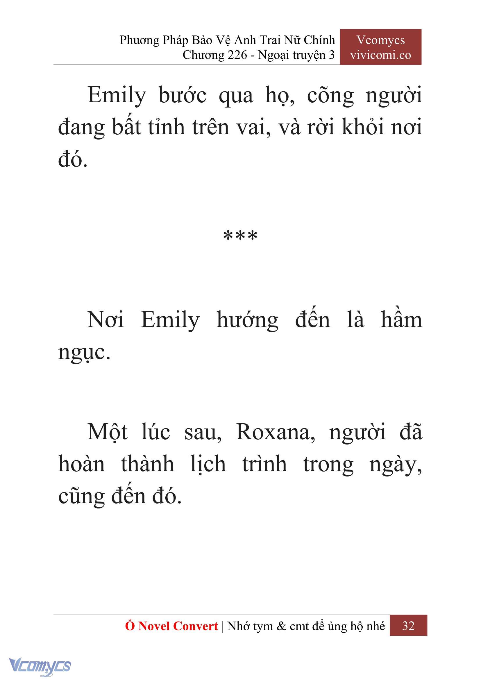 [Novel] Phương Pháp Bảo Vệ Anh Trai Nữ Chính Chap 226 - Next Chap 227