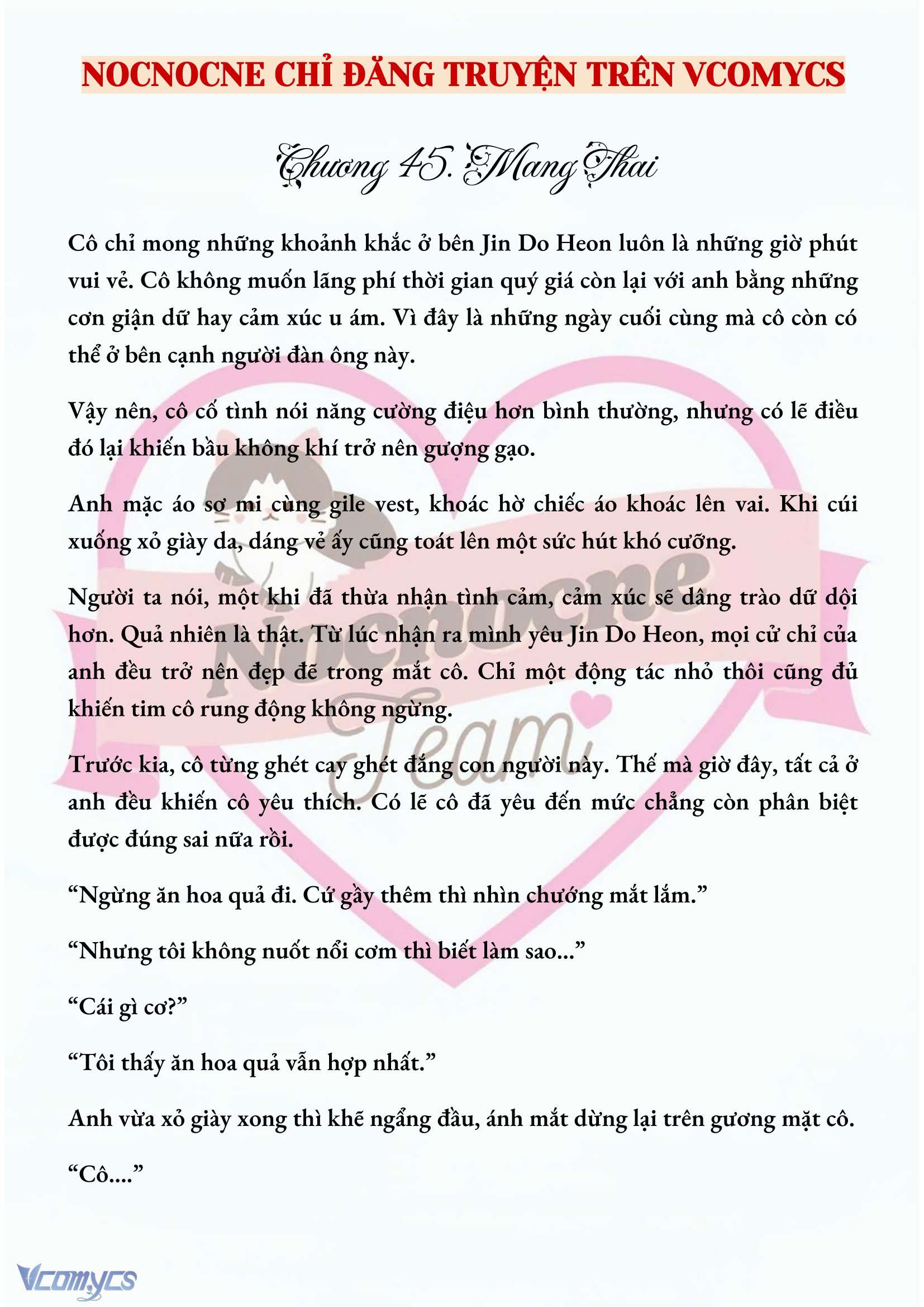 [FULL] [NOVEL] MANG THAI, CƯỠNG ĐOẠT Chap 45 - Trang 2