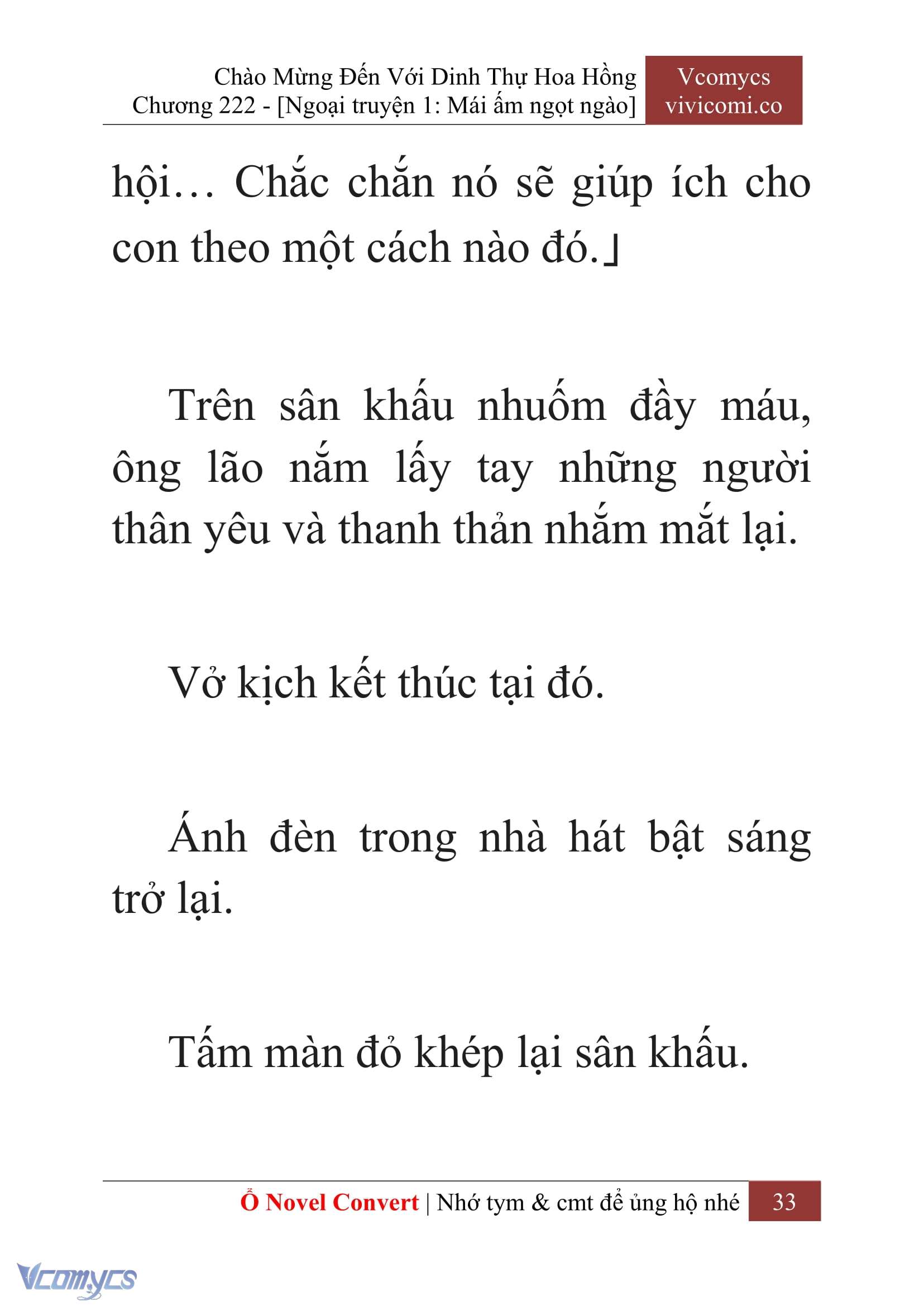 [Novel] Chào Mừng Đến Với Dinh Thự Hoa Hồng Chap 222 - Trang 2