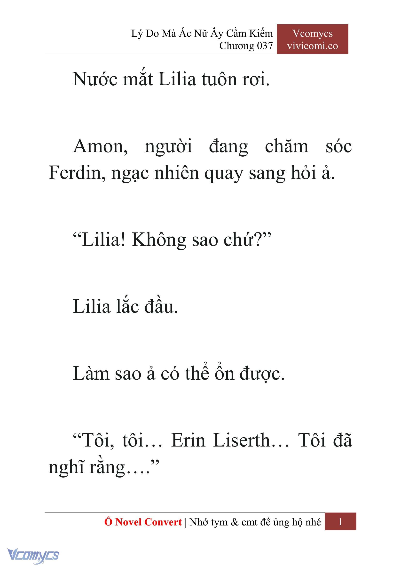 [Novel] Lý Do Mà Ác Nữ Ấy Cầm Kiếm Chap 37 - Trang 2