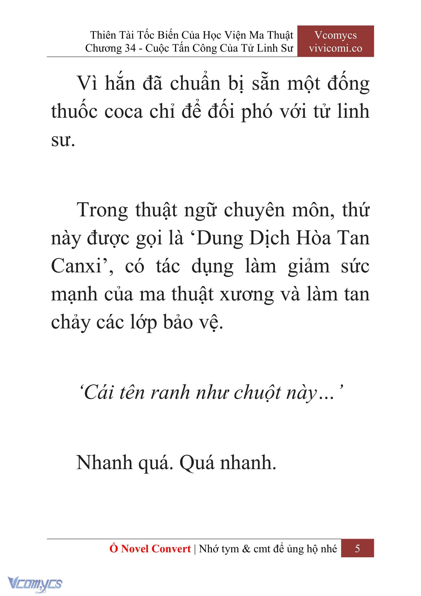 [Novel] Thiên Tài Tốc Biến Của Học Viện Ma Thuật Chap 34 - Trang 2