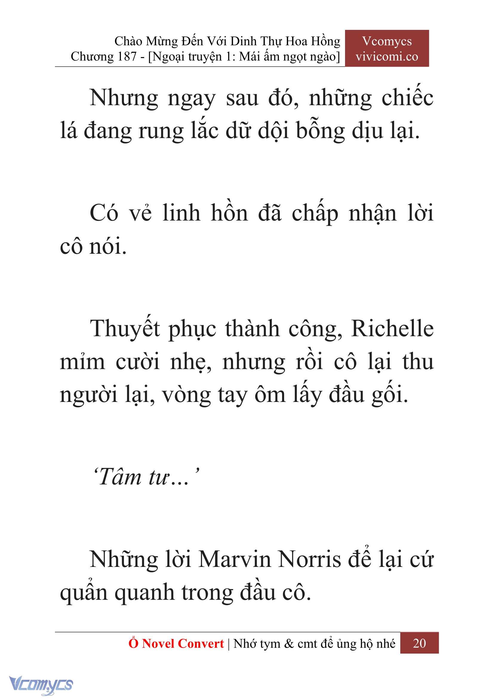 [Novel] Chào Mừng Đến Với Dinh Thự Hoa Hồng Chap 187 - Trang 2