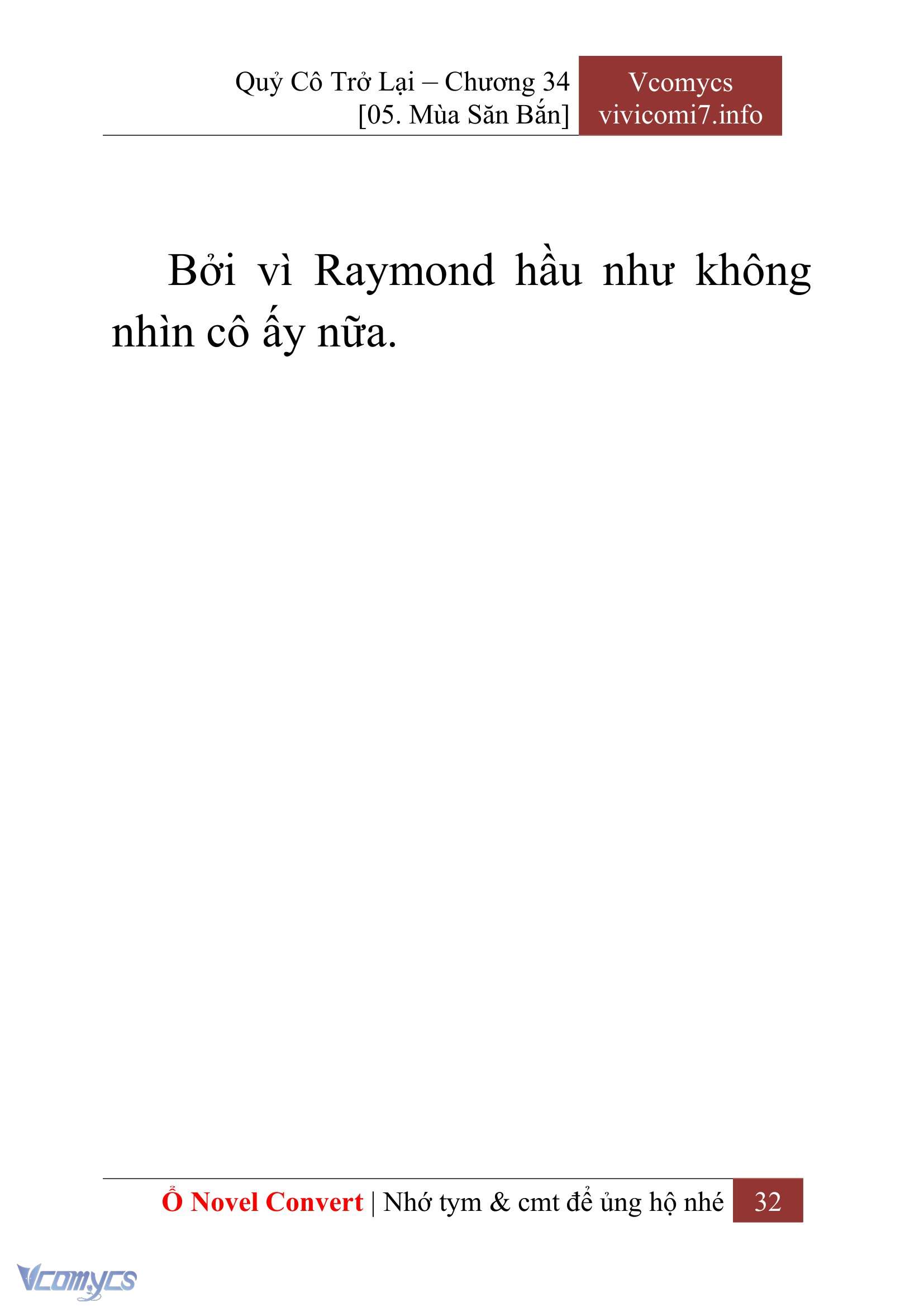 [Novel] Quý Cô Trở Lại Chap 34 - Trang 2