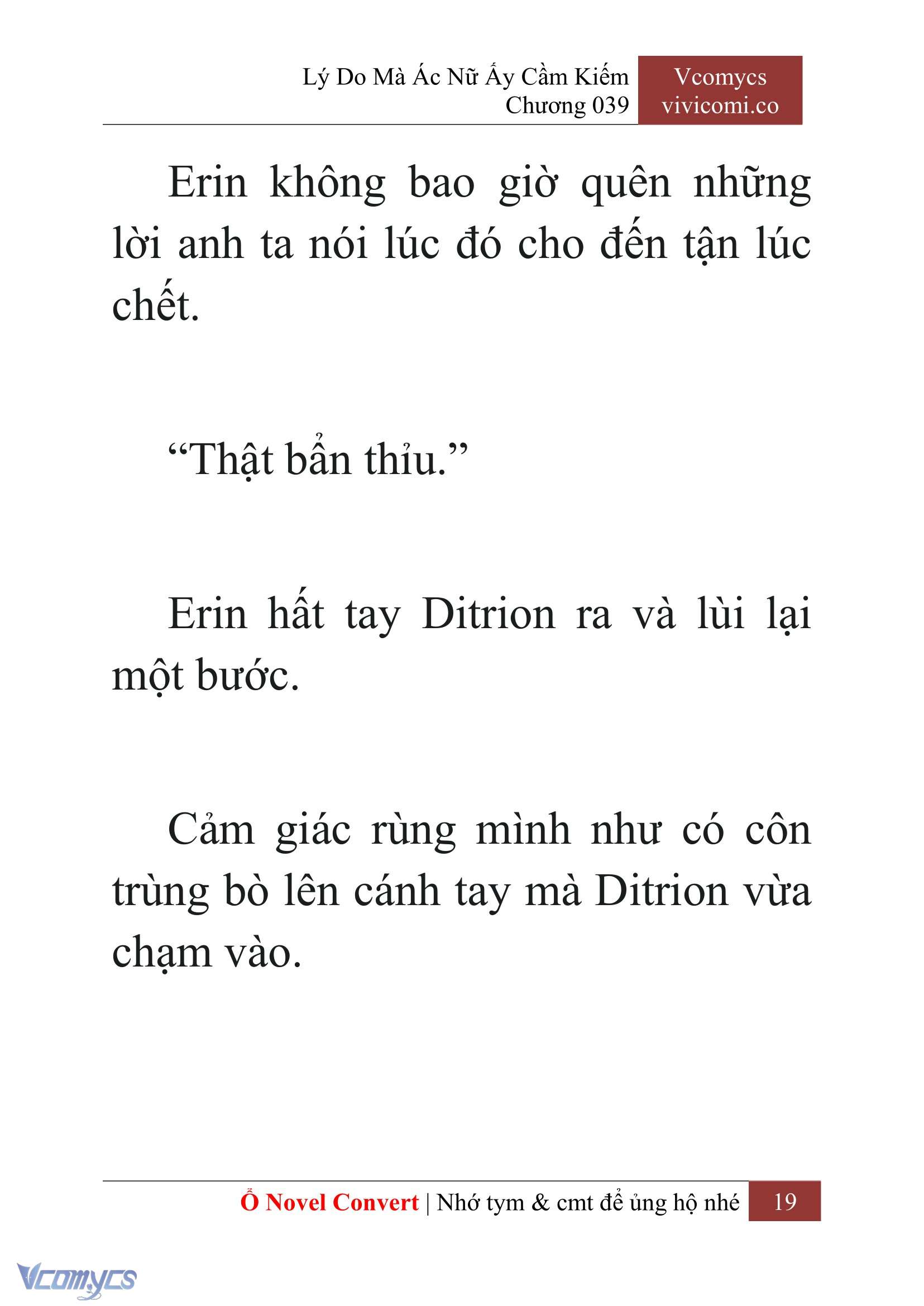 [Novel] Lý Do Mà Ác Nữ Ấy Cầm Kiếm Chap 39 - Trang 2