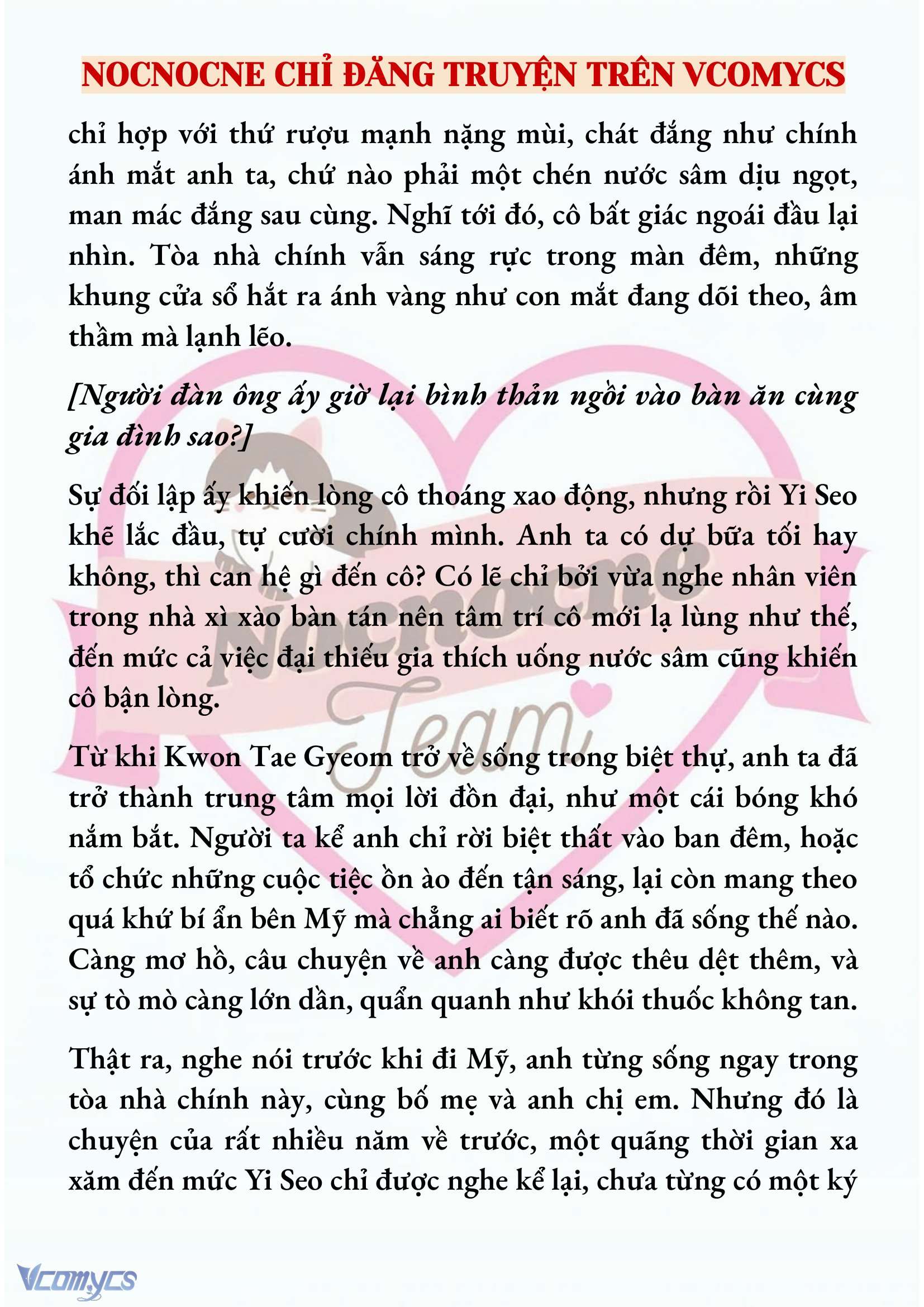 [NOVEL] NGỌN ĐÈN BIỆT VIỆN KHÔNG BAO GIỜ TẮT Chap 3 - Trang 2