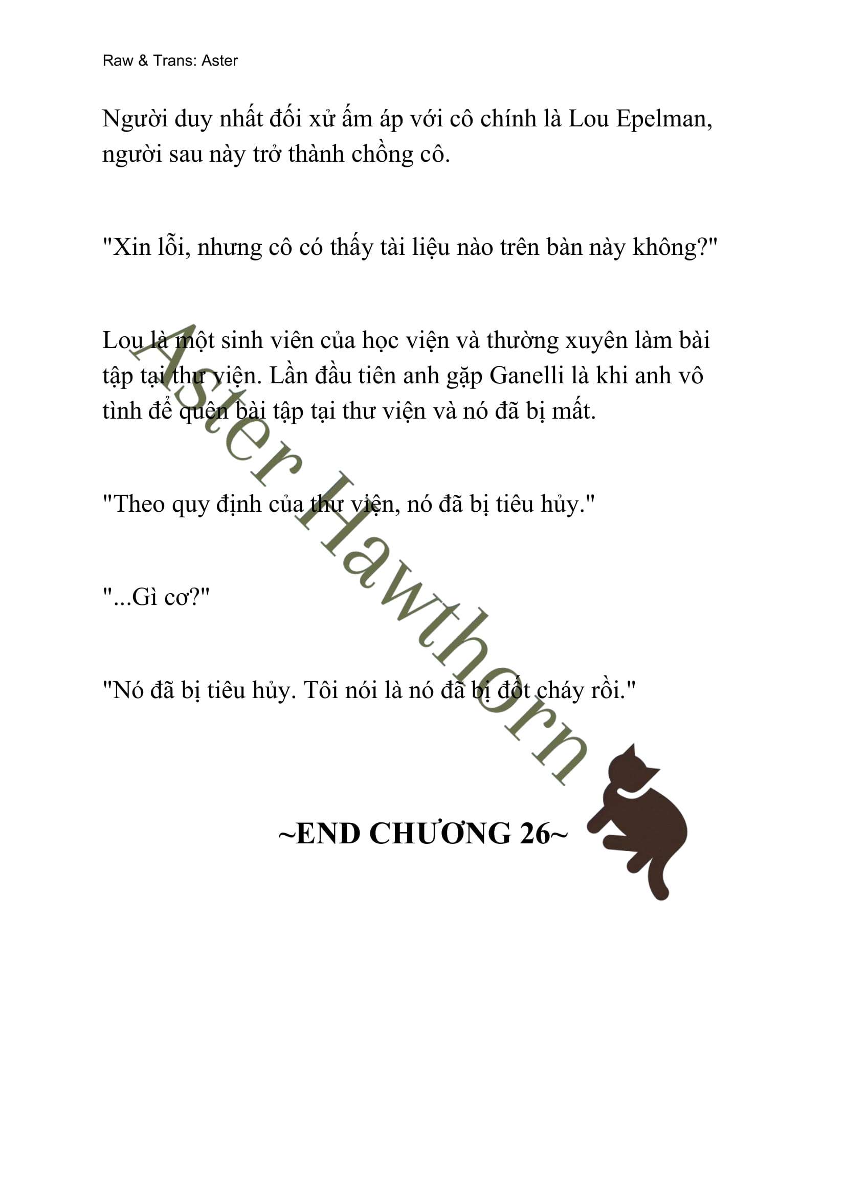 [NOVEL] Tình Yêu Chốn Ngục Tù Chap 26 - Trang 2