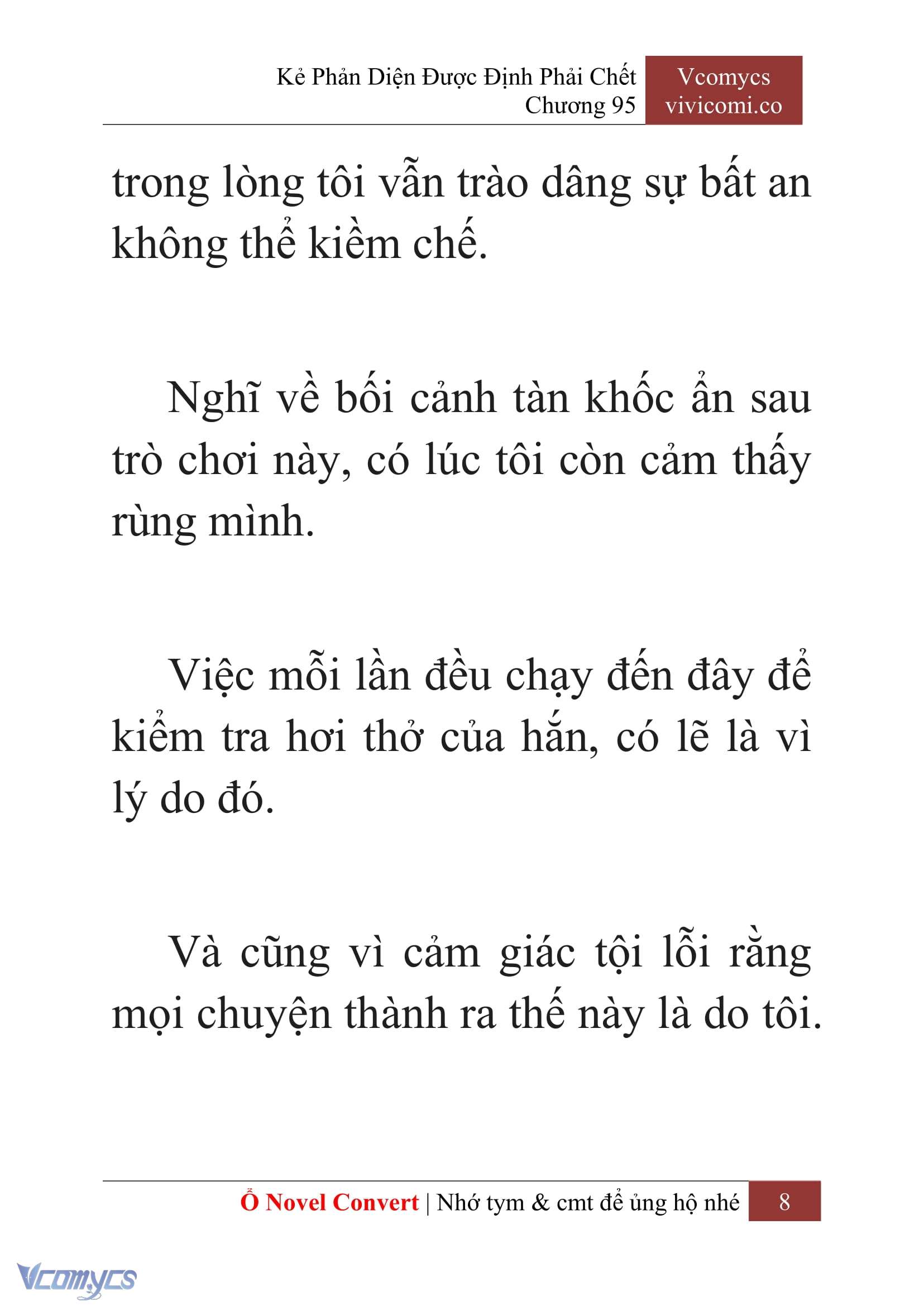 [Novel] Kẻ Phản Diện Được Định Phải Chết Chap 95 - Trang 2