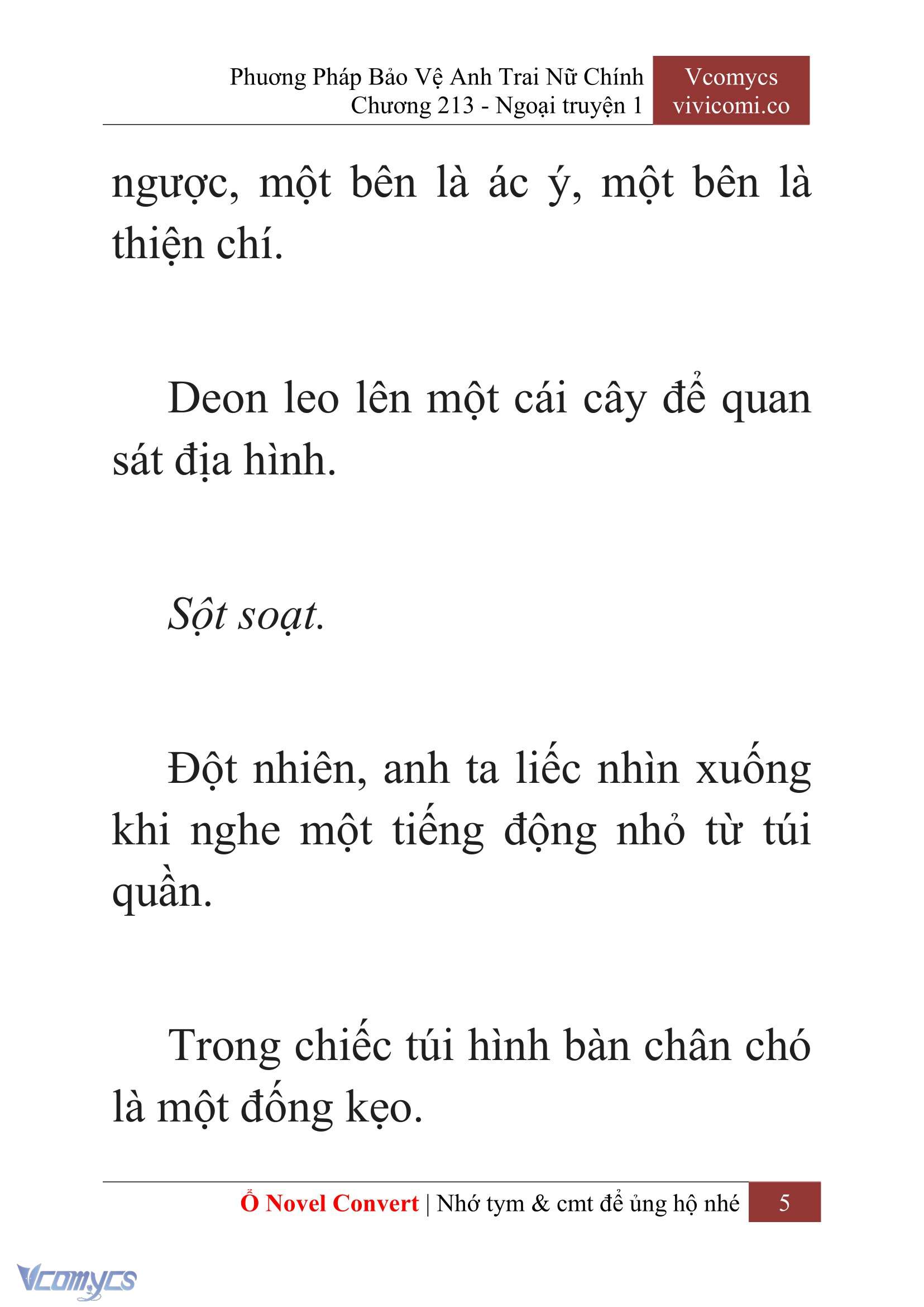 [Novel] Phương Pháp Bảo Vệ Anh Trai Nữ Chính Chap 213 - Trang 2