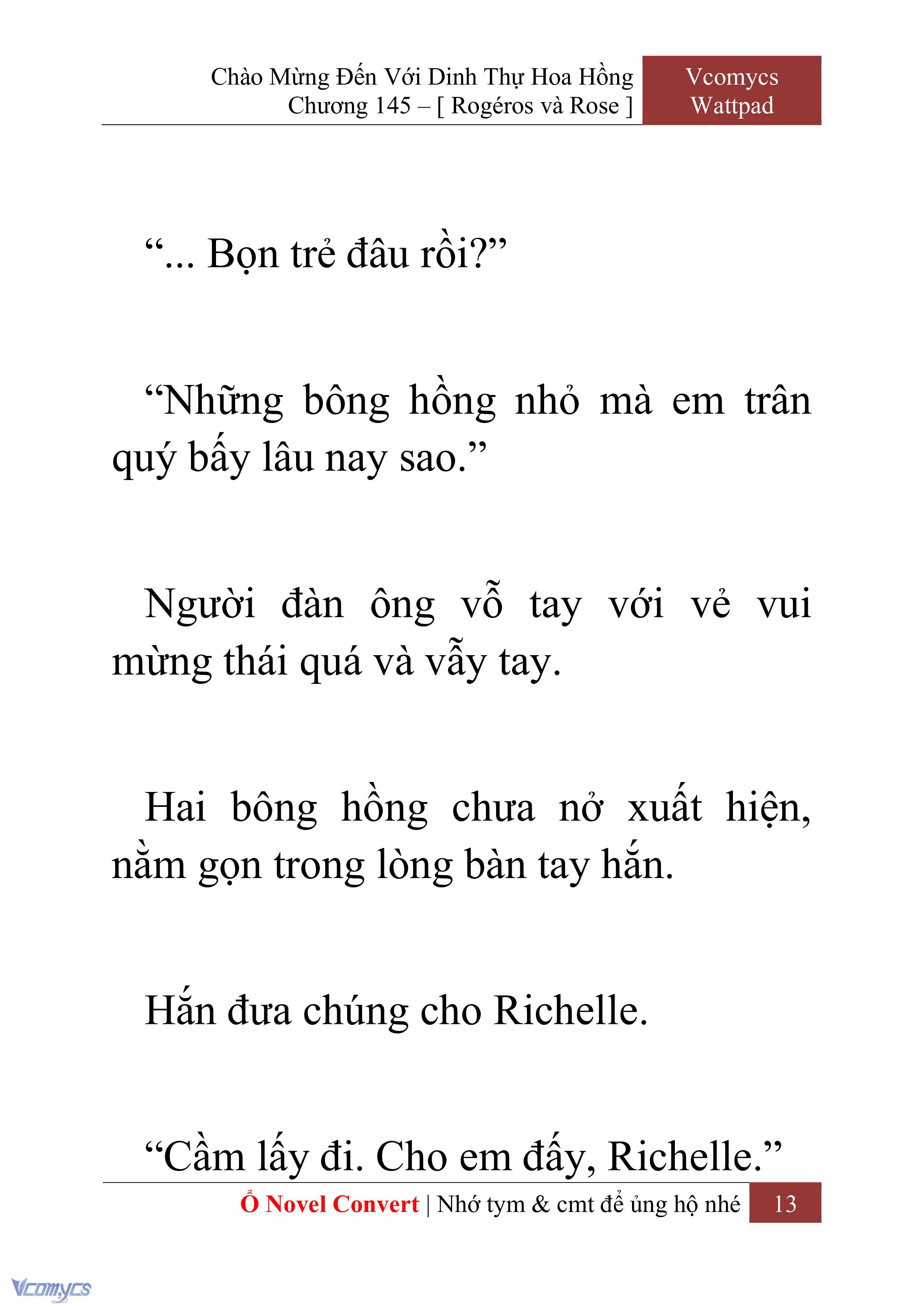 [Novel] Chào Mừng Đến Với Dinh Thự Hoa Hồng Chap 145 - Trang 2