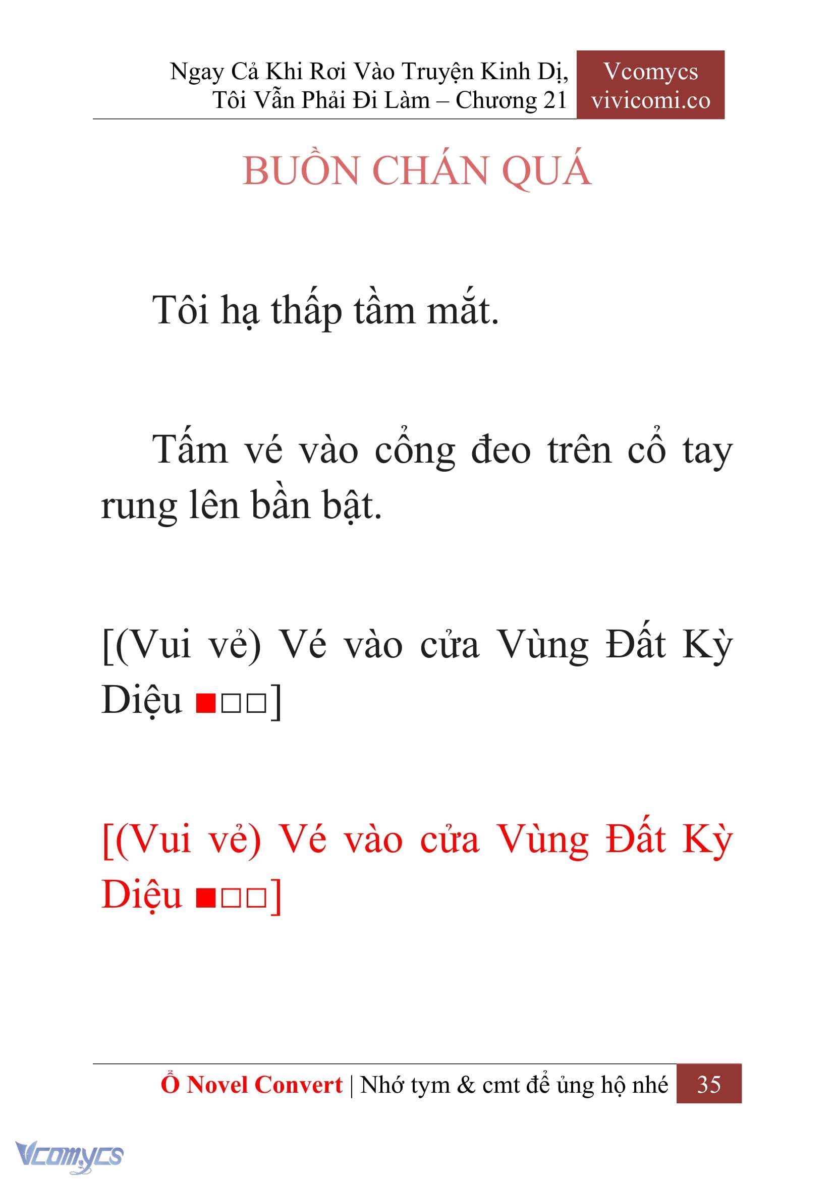 [Novel] Ngay Cả Khi Rơi Vào Truyện Kinh Dị, Tôi Vẫn Phải Đi Làm Chap 21 - Trang 2