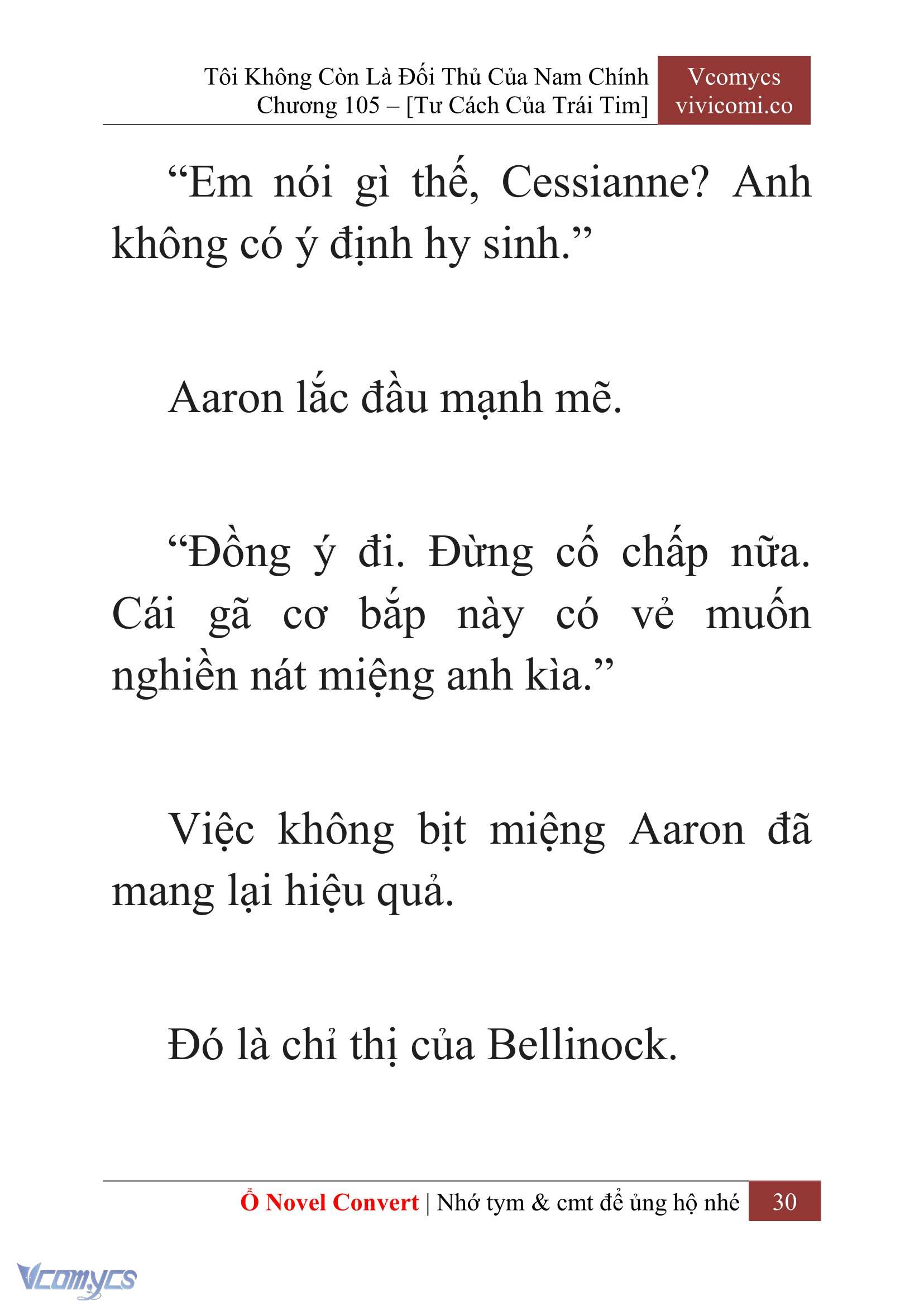 [Novel] Tôi Không Còn Là Đối Thủ Của Nam Chính Chap 105 - Trang 2