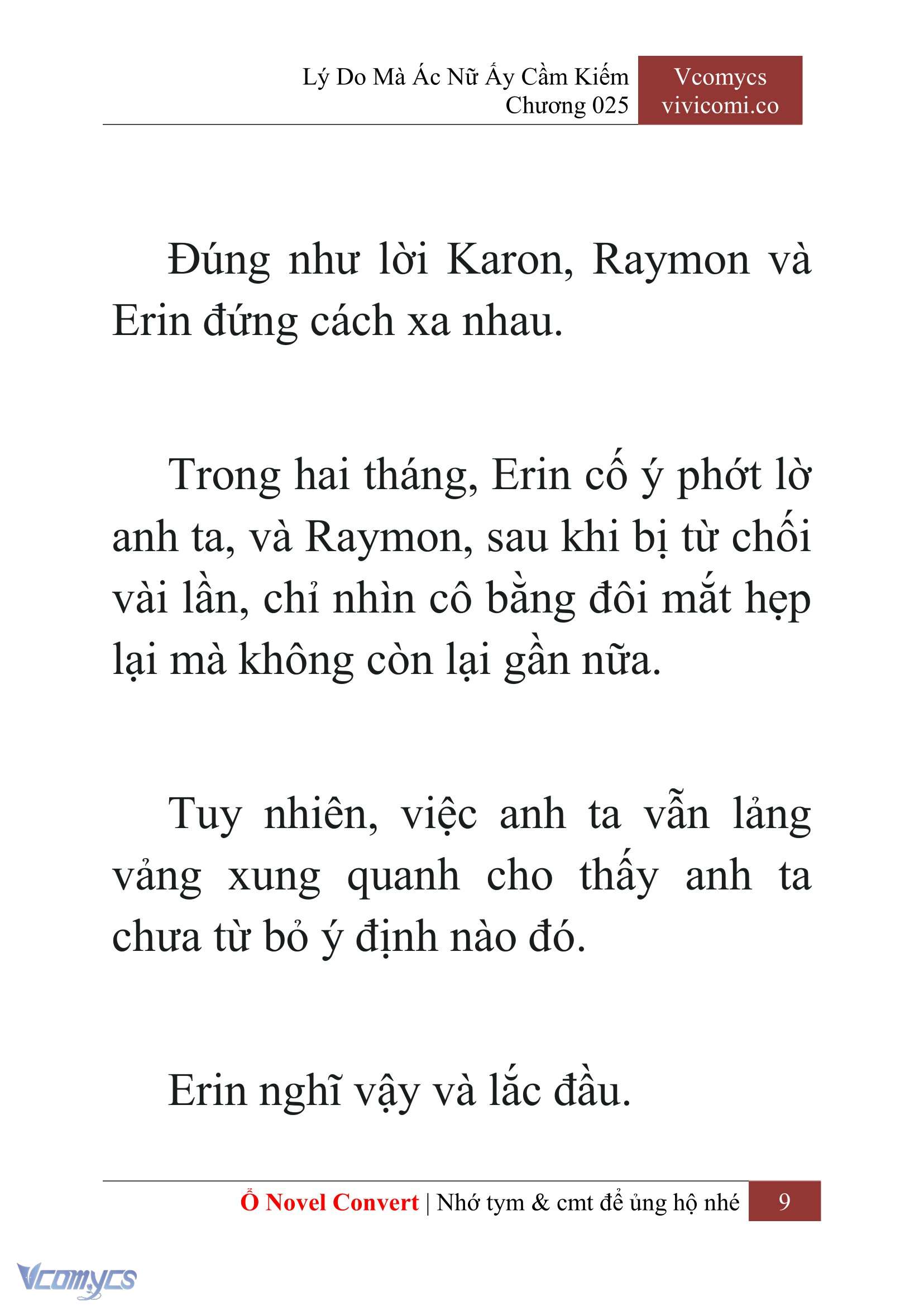 [Novel] Lý Do Mà Ác Nữ Ấy Cầm Kiếm Chap 25 - Trang 2