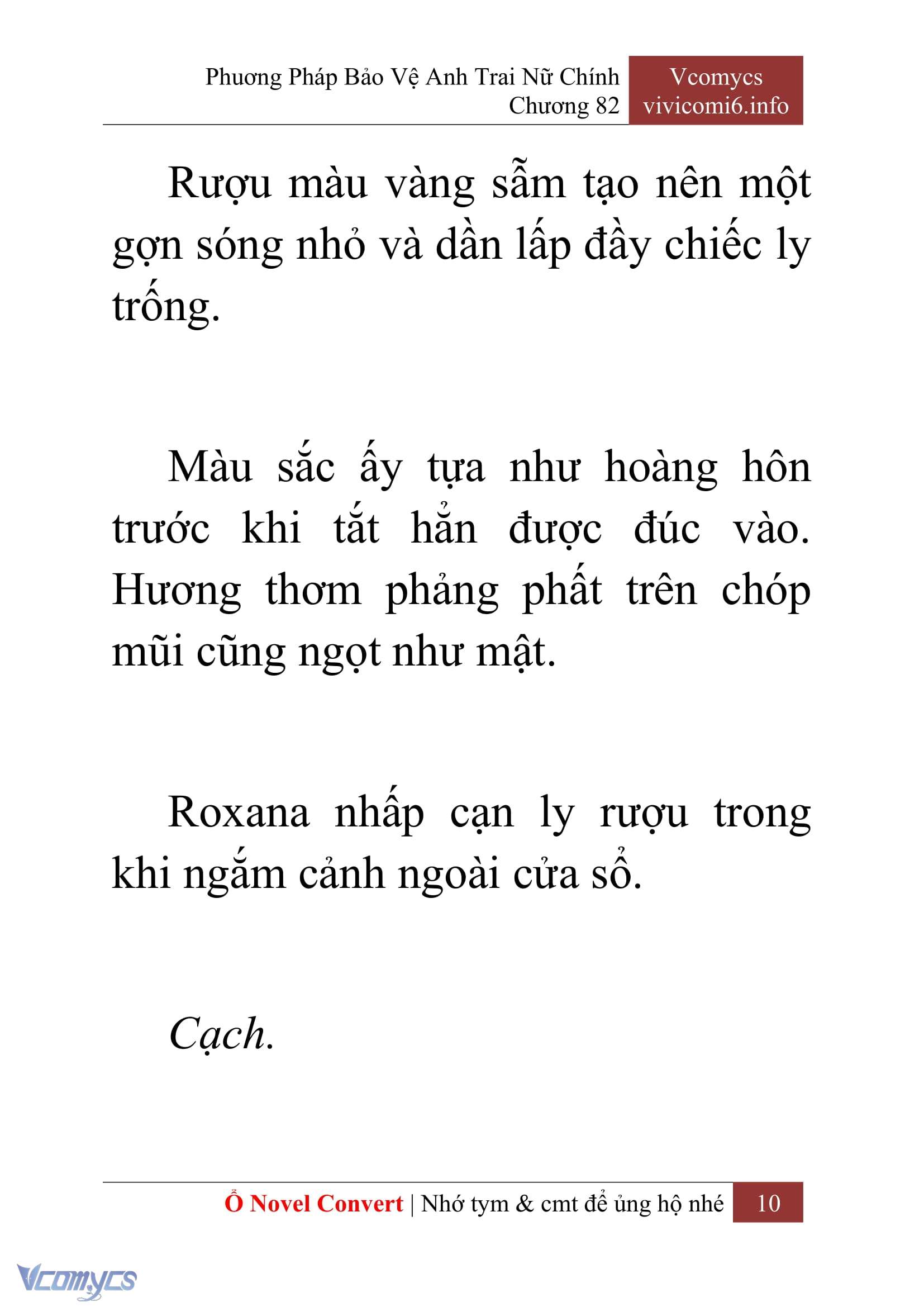 [Novel] Phương Pháp Bảo Vệ Anh Trai Nữ Chính Chap 82 - Trang 2