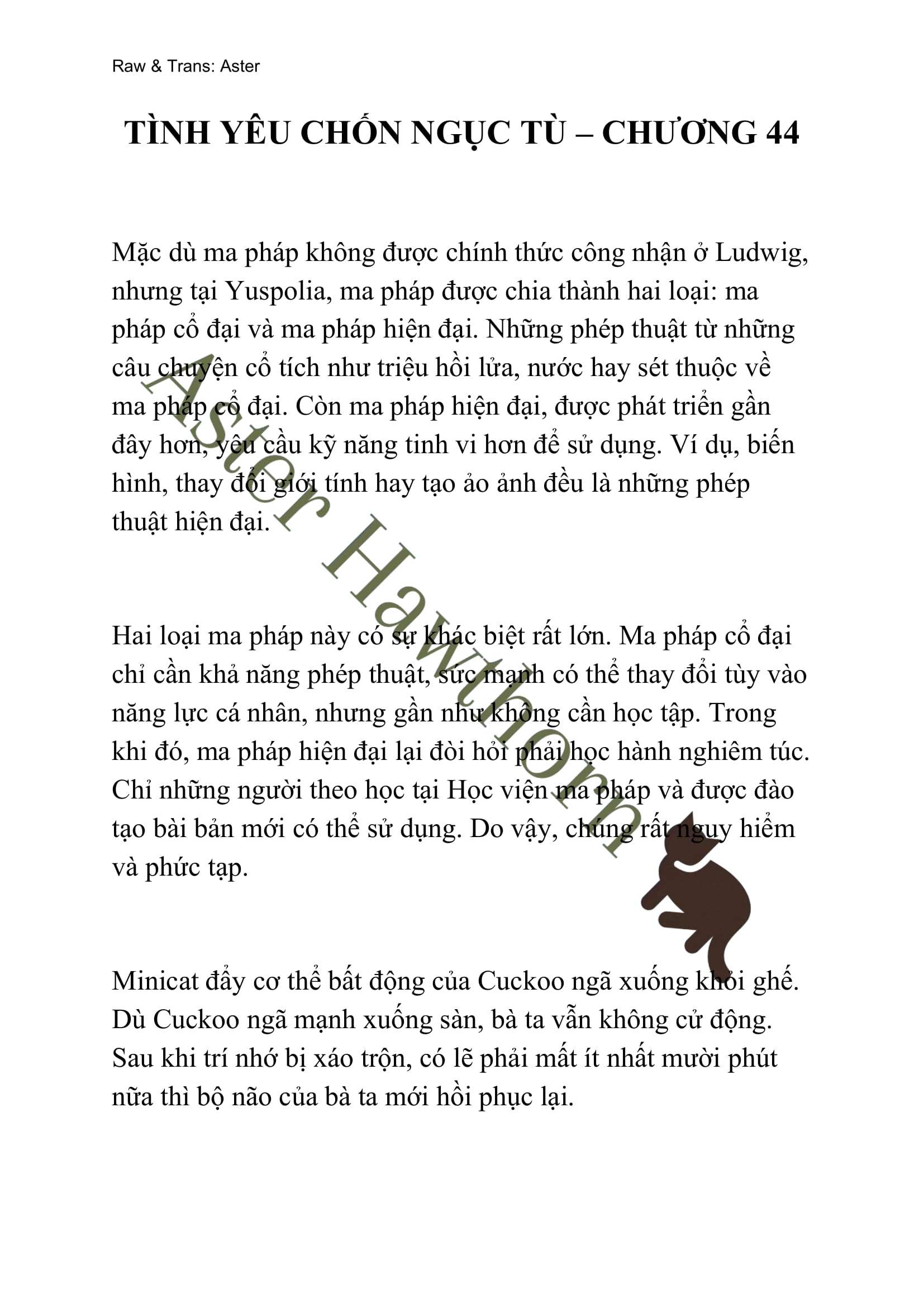 [NOVEL] Tình Yêu Chốn Ngục Tù Chap 44 - Trang 2