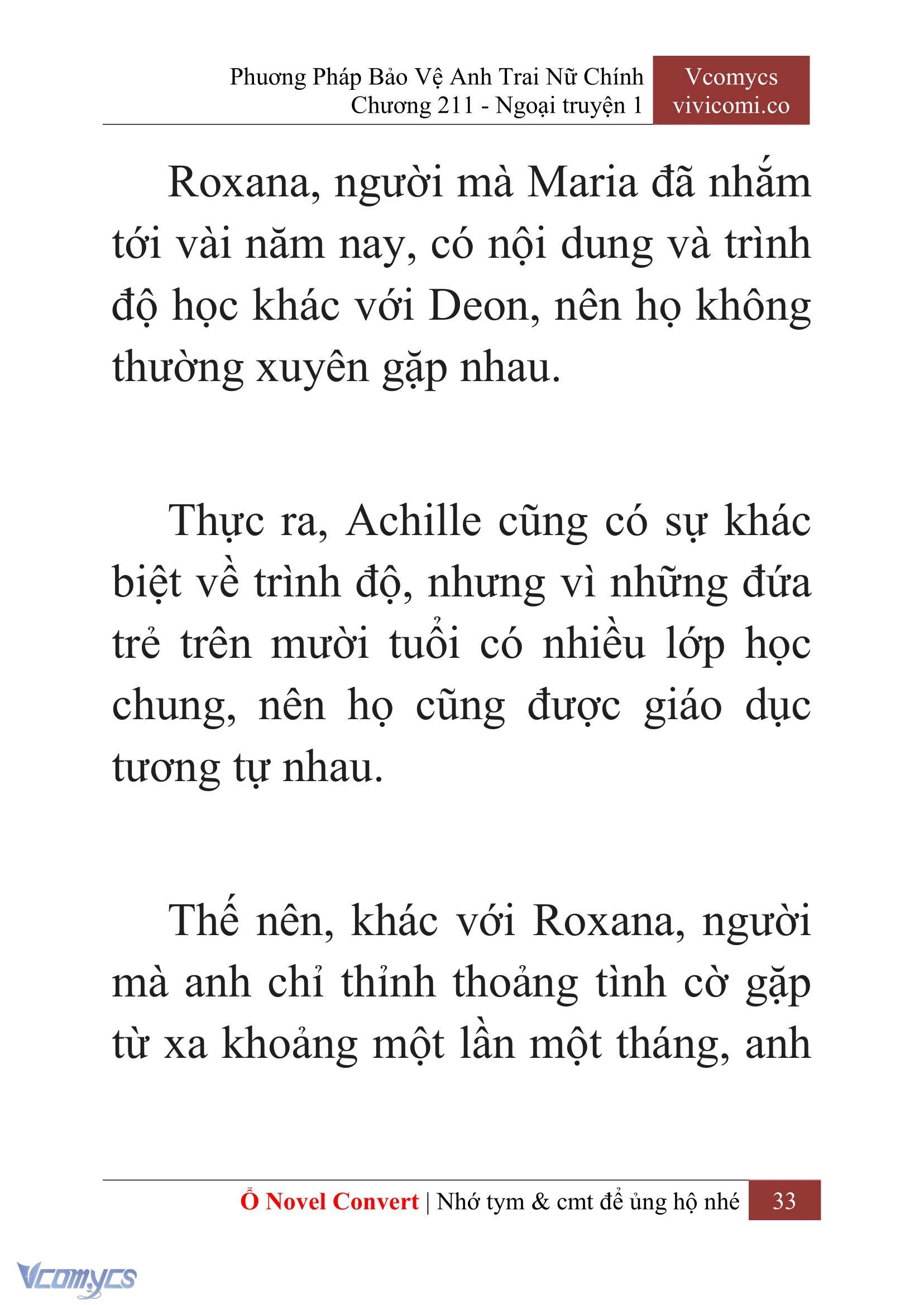 [Novel] Phương Pháp Bảo Vệ Anh Trai Nữ Chính Chap 211 - Trang 2