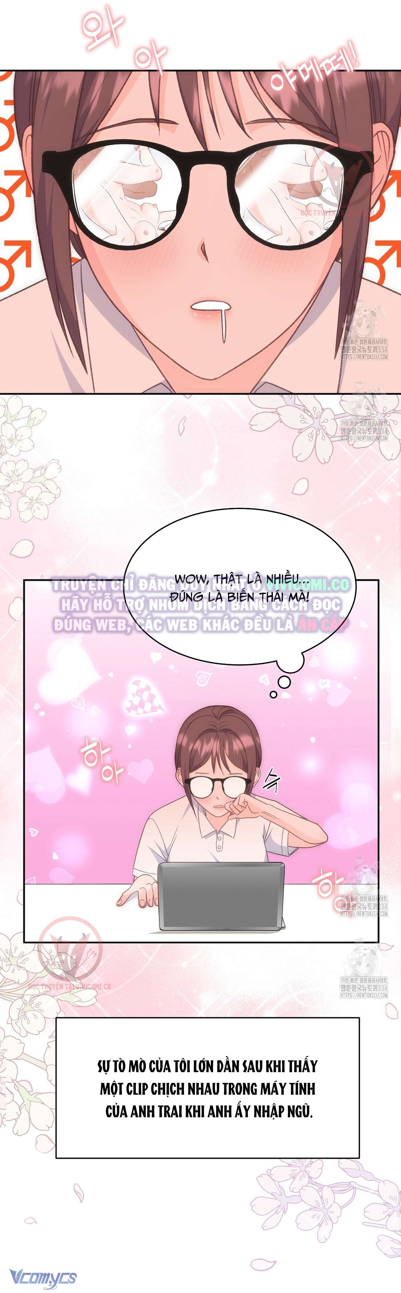 [18+] Sếp Của Anh Trai Tôi Đã Vượt Quá Giới Hạn Chap 15 - Trang 3