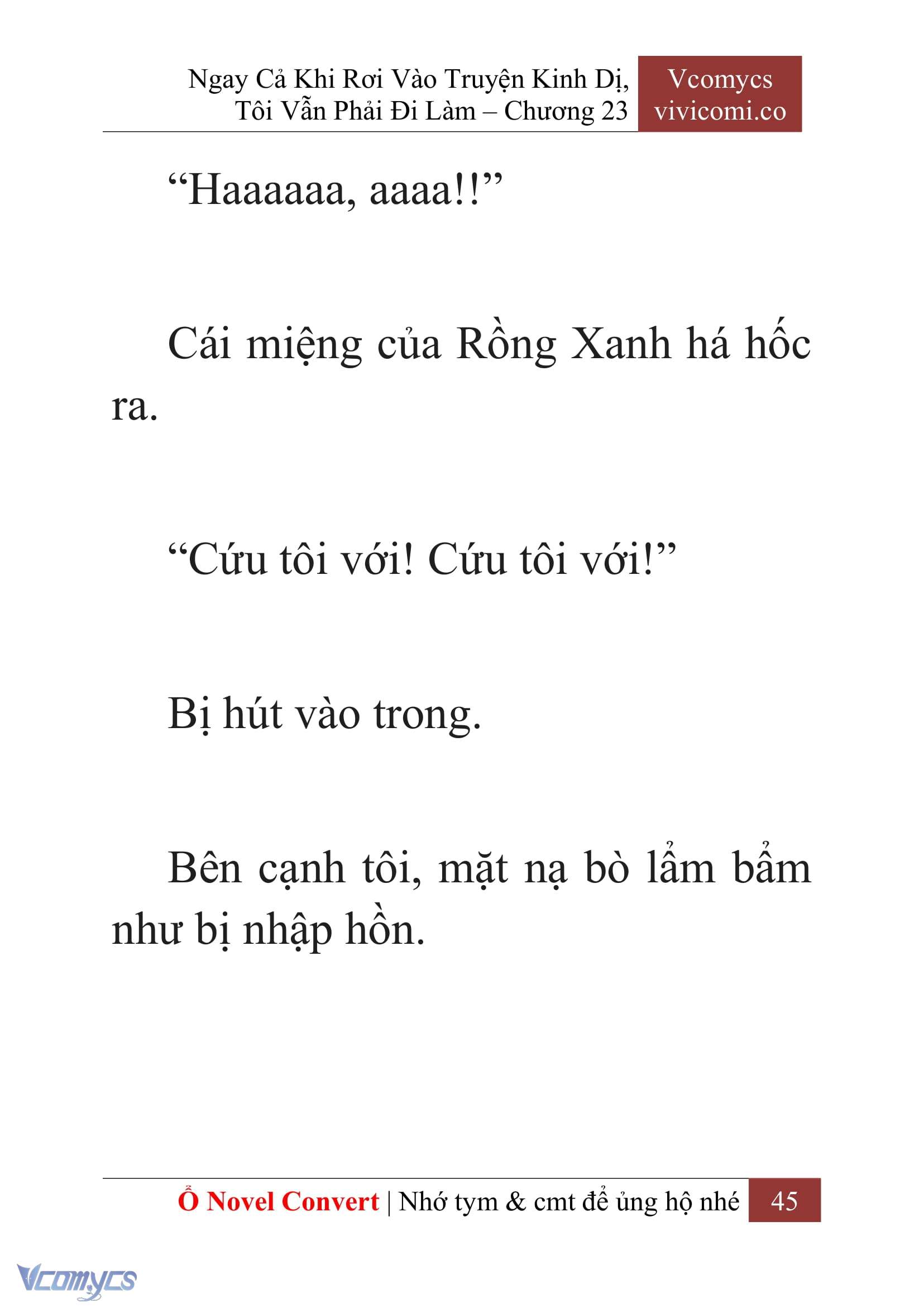[Novel] Ngay Cả Khi Rơi Vào Truyện Kinh Dị, Tôi Vẫn Phải Đi Làm Chap 23 - Trang 2