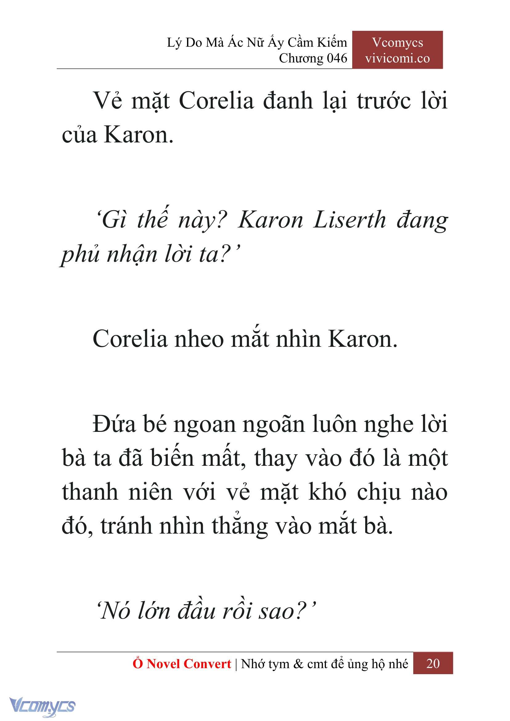 [Novel] Lý Do Mà Ác Nữ Ấy Cầm Kiếm Chap 46 - Trang 2