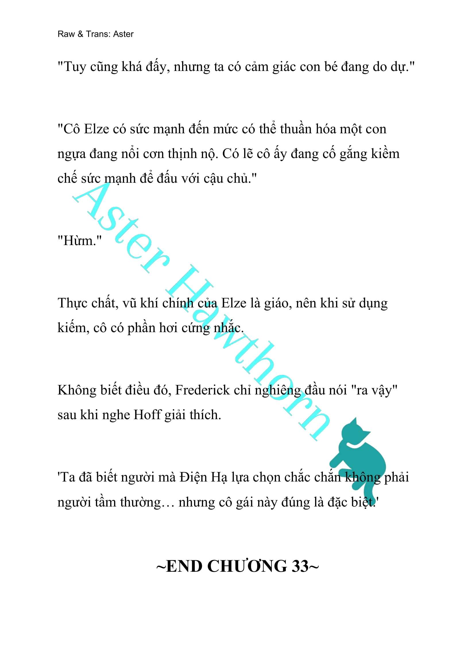 [NOVEL] Anh Hùng Khao Khát Sự Sa Ngã Của Thánh Nữ Chap 33 - Trang 2