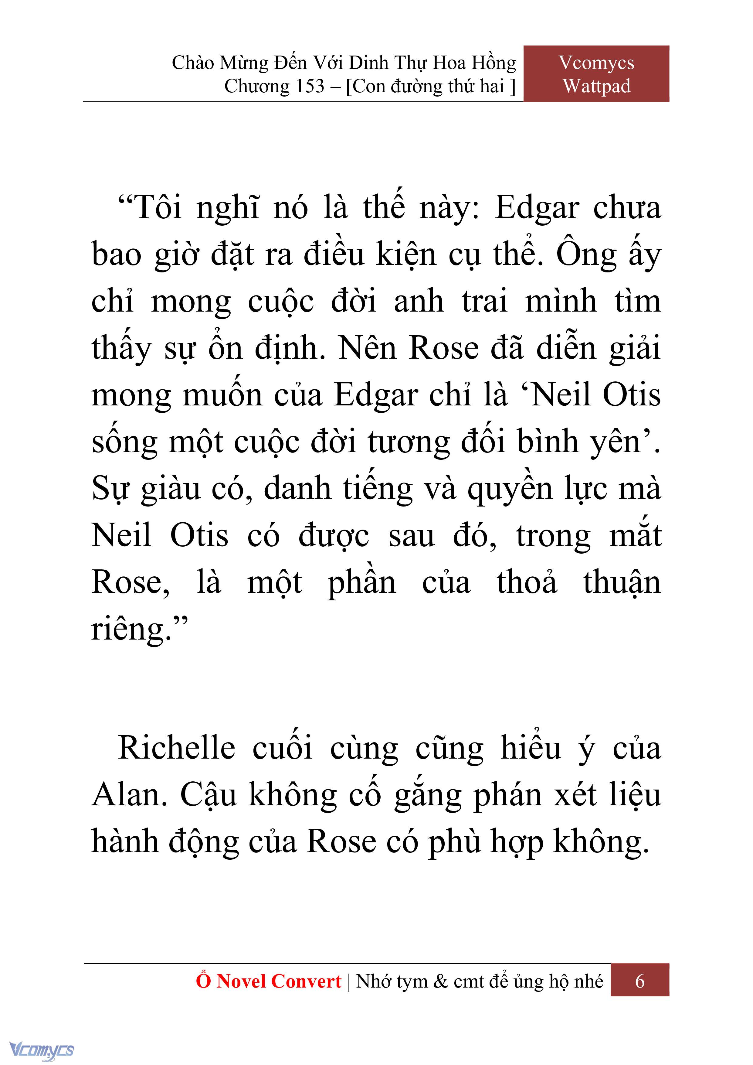 [Novel] Chào Mừng Đến Với Dinh Thự Hoa Hồng Chap 153 - Trang 2