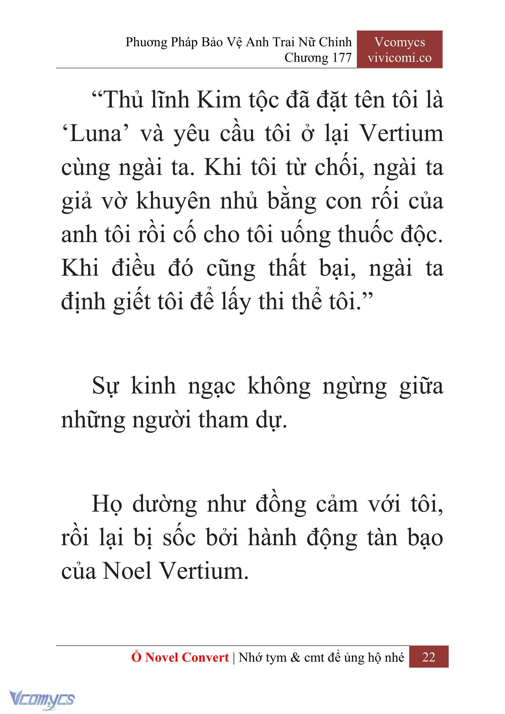 [Novel] Phương Pháp Bảo Vệ Anh Trai Nữ Chính Chap 177 - Trang 2