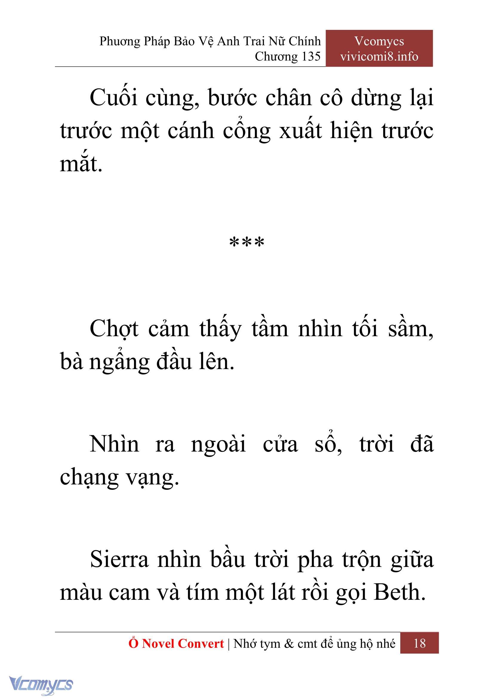 [Novel] Phương Pháp Bảo Vệ Anh Trai Nữ Chính Chap 135 - Trang 2