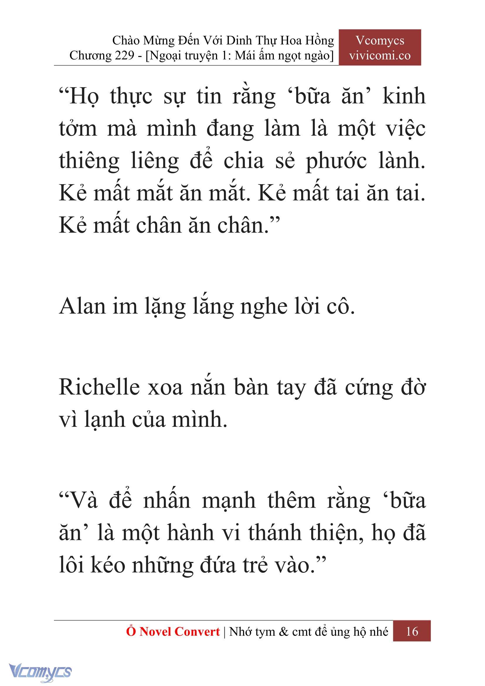 [Novel] Chào Mừng Đến Với Dinh Thự Hoa Hồng Chap 229 - Trang 2