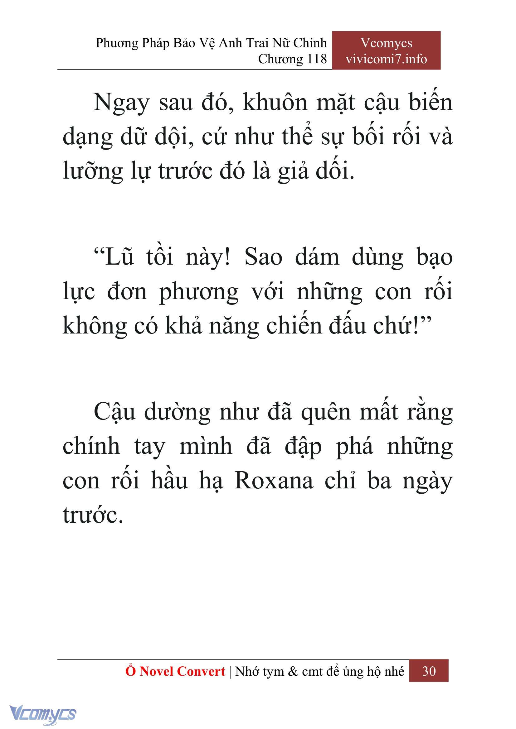 [Novel] Phương Pháp Bảo Vệ Anh Trai Nữ Chính Chap 118 - Trang 2