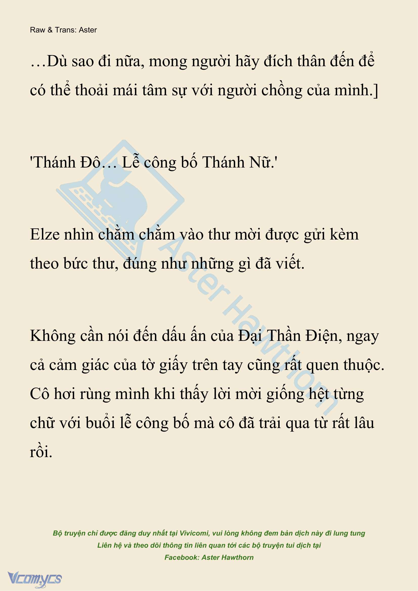 [NOVEL] Anh Hùng Khao Khát Sự Sa Ngã Của Thánh Nữ Chap 134 - Trang 2