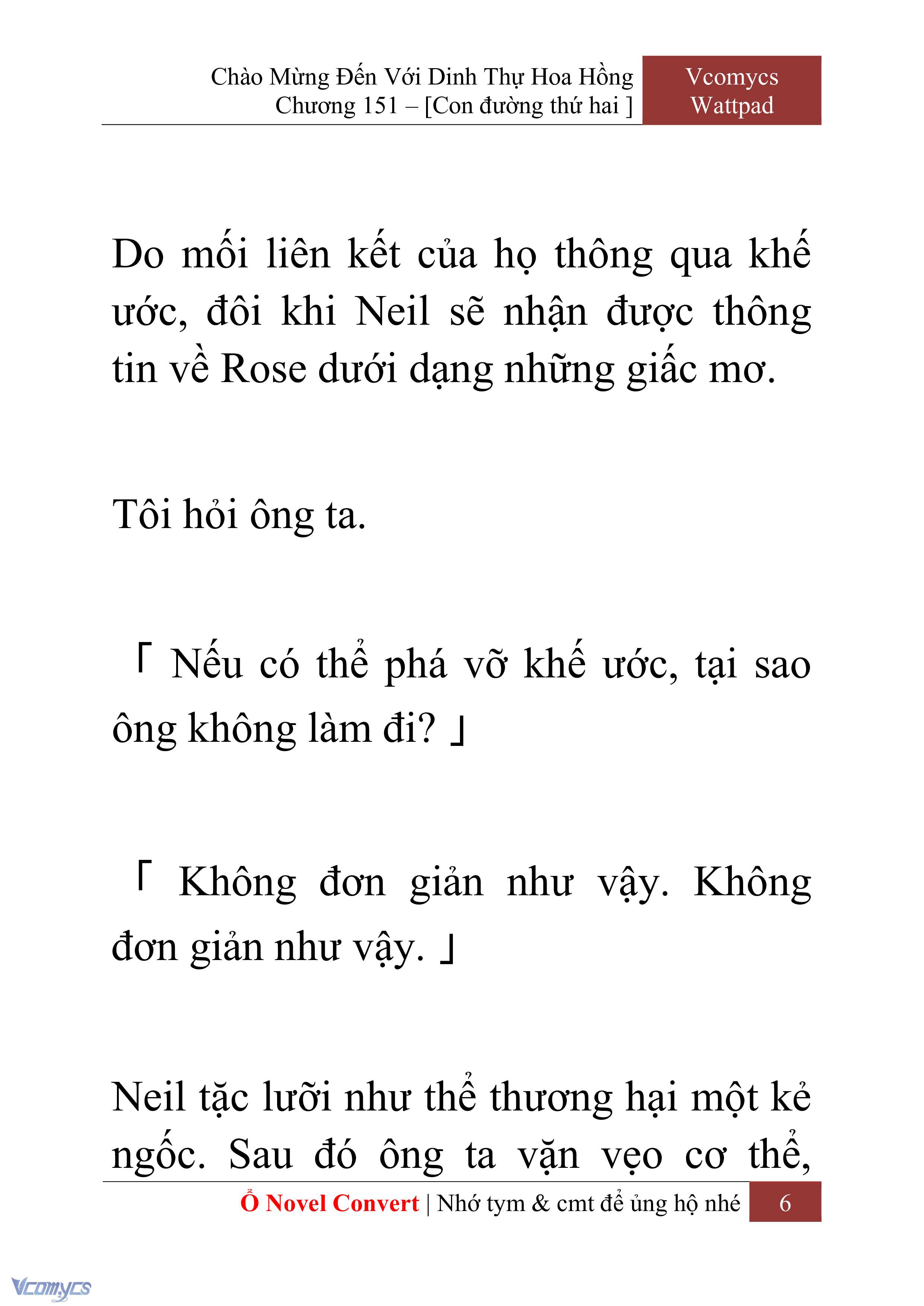 [Novel] Chào Mừng Đến Với Dinh Thự Hoa Hồng Chap 151 - Trang 2