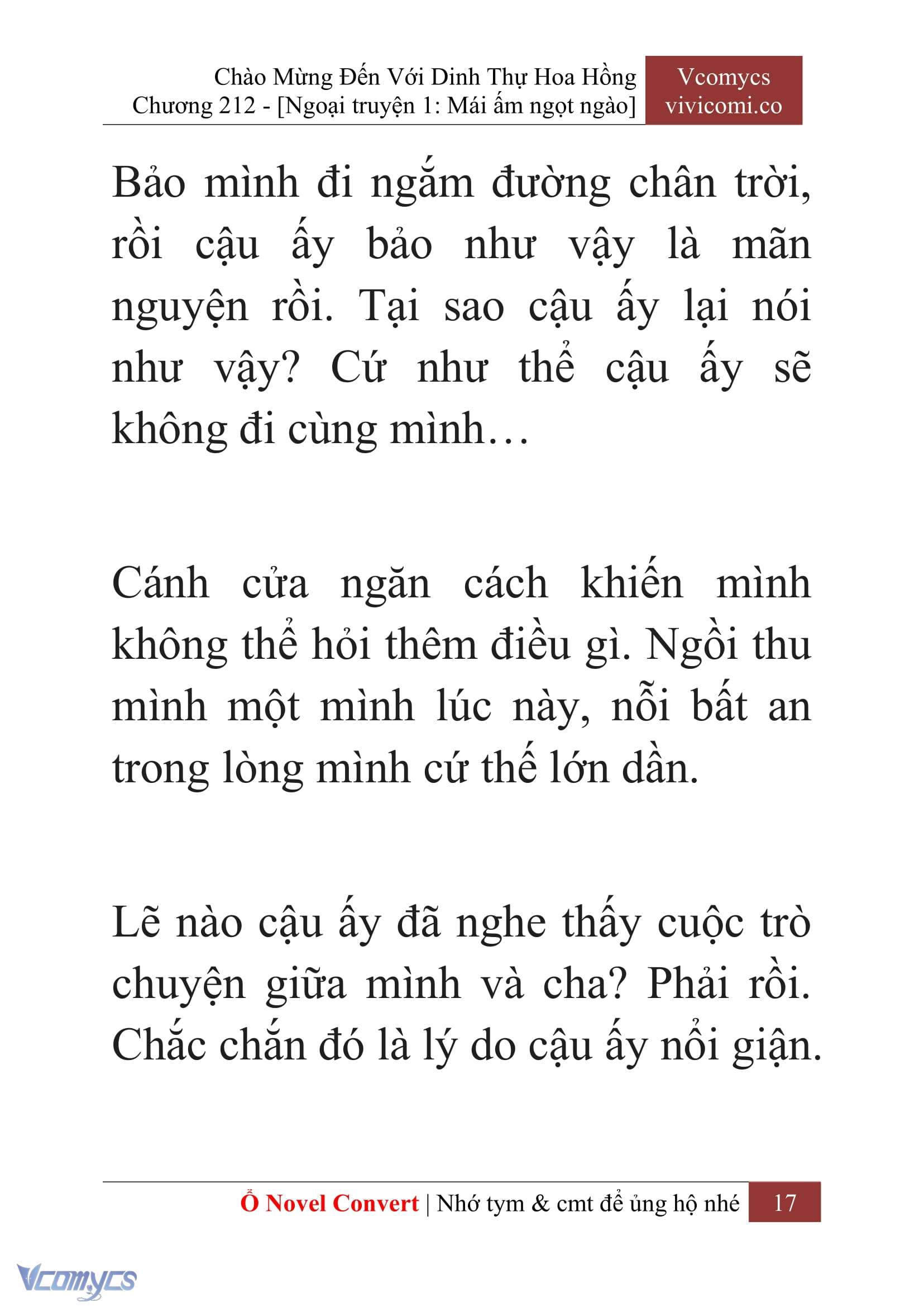 [Novel] Chào Mừng Đến Với Dinh Thự Hoa Hồng Chap 212 - Trang 2