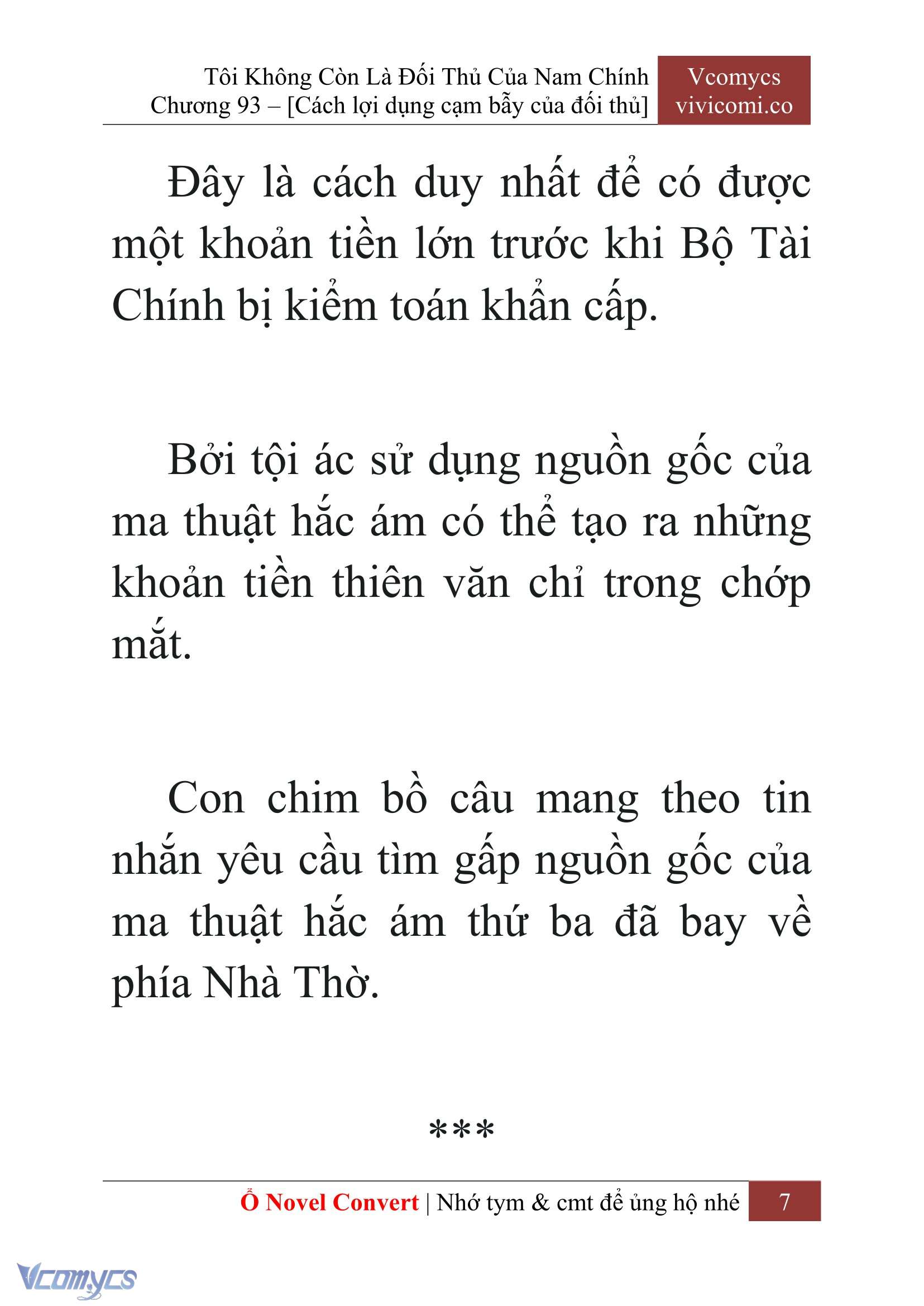 [Novel] Tôi Không Còn Là Đối Thủ Của Nam Chính Chap 93 - Trang 2