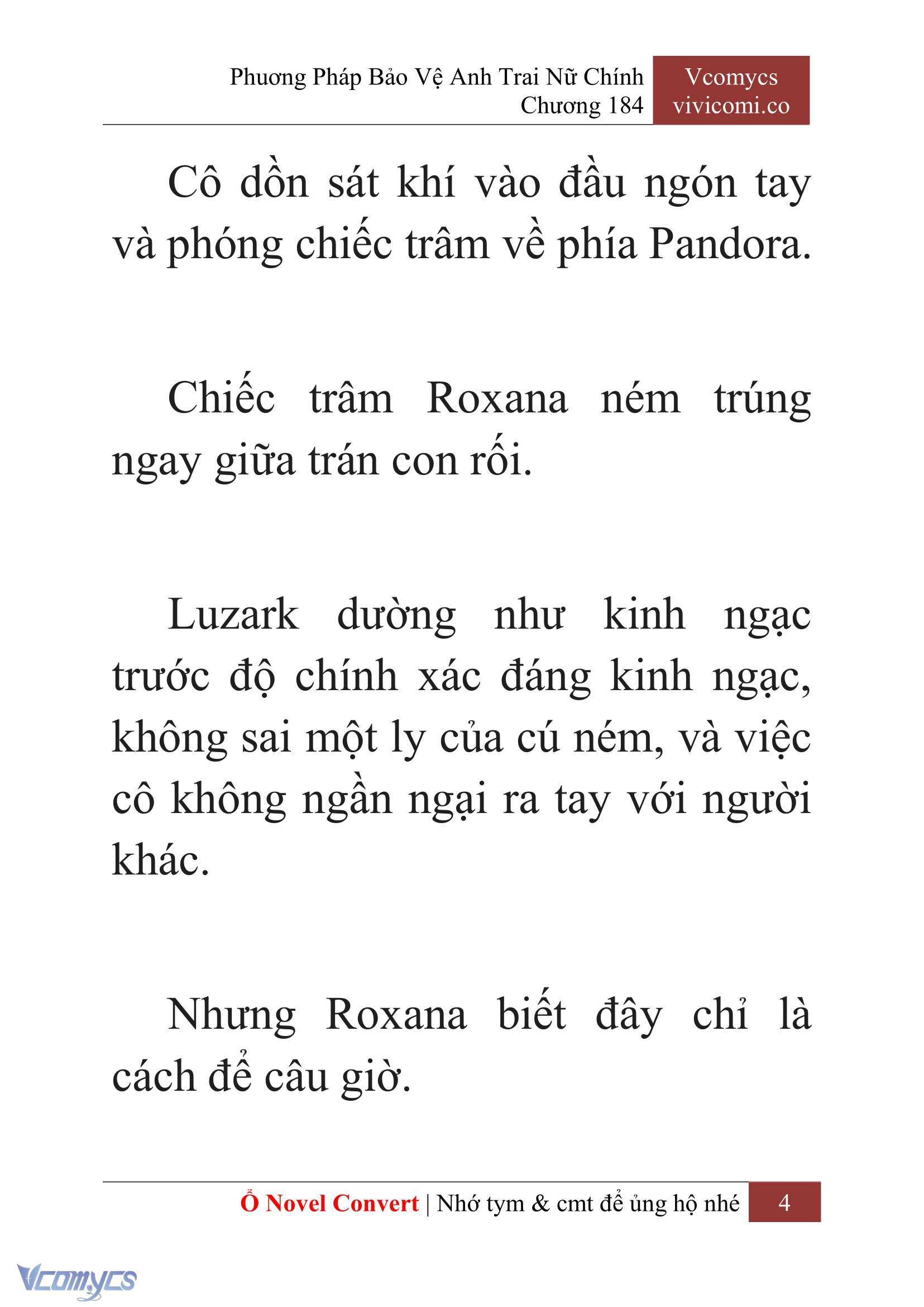 [Novel] Phương Pháp Bảo Vệ Anh Trai Nữ Chính Chap 184 - Trang 2