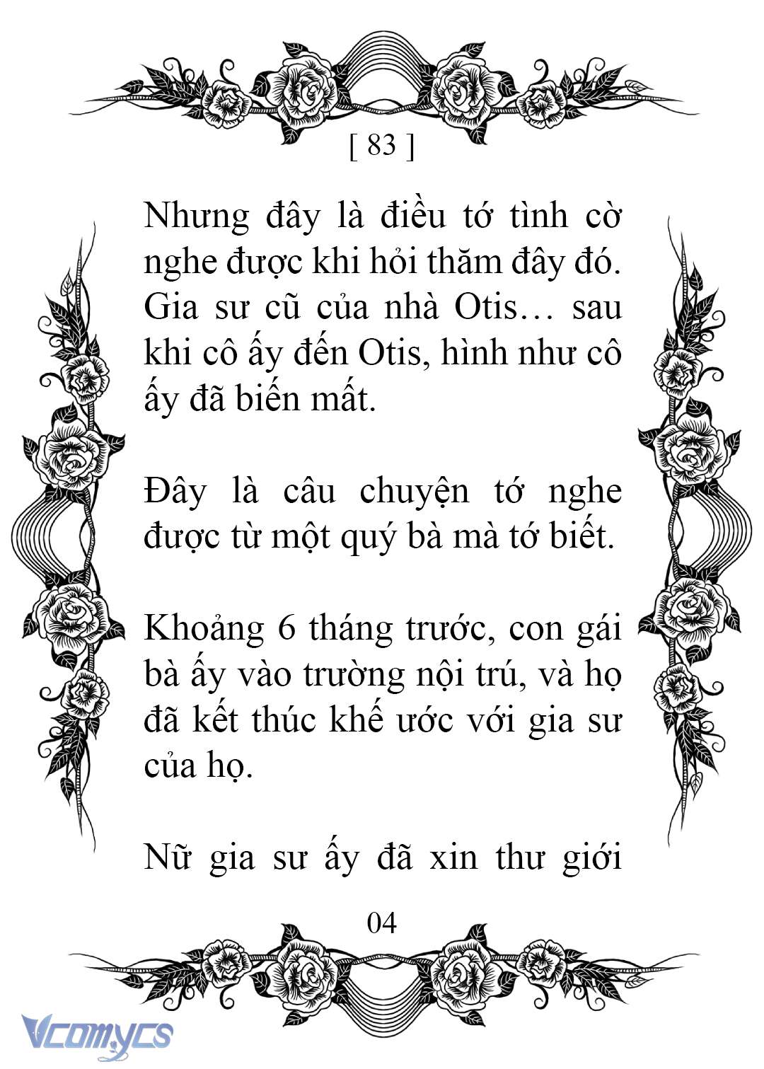 [Novel] Chào Mừng Đến Với Dinh Thự Hoa Hồng Chap 83 - Trang 2