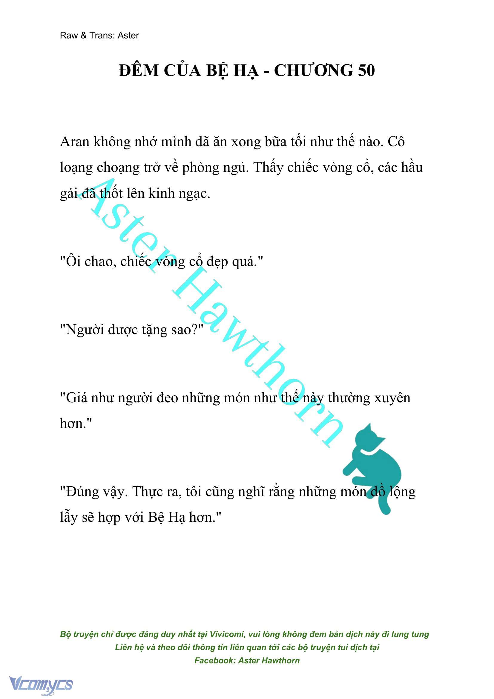 [NOVEL] Đêm Của Bệ Hạ Chap 50 - Trang 2